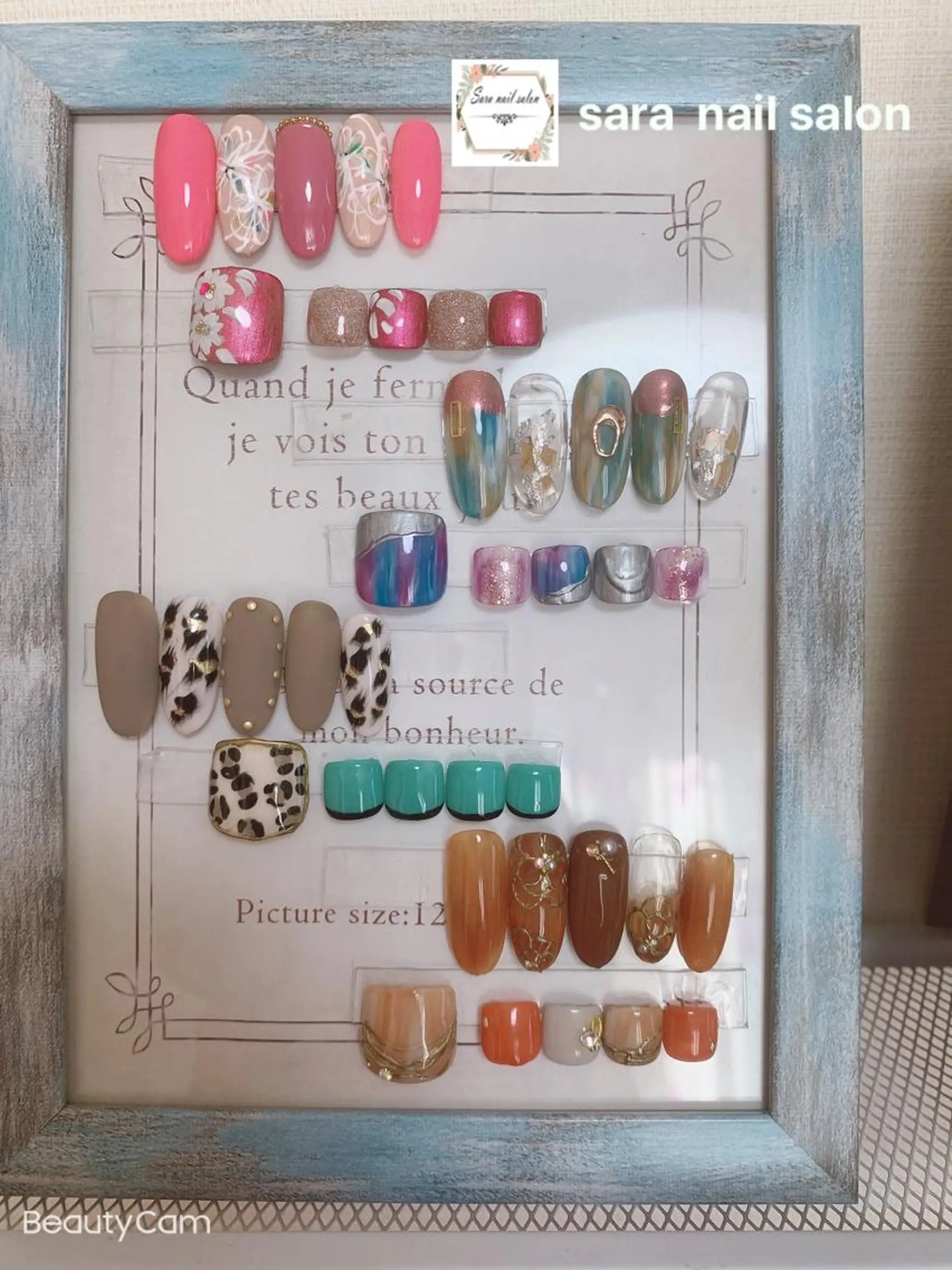 ネイル フットネイル 小岩 Saraのネイルデザイン