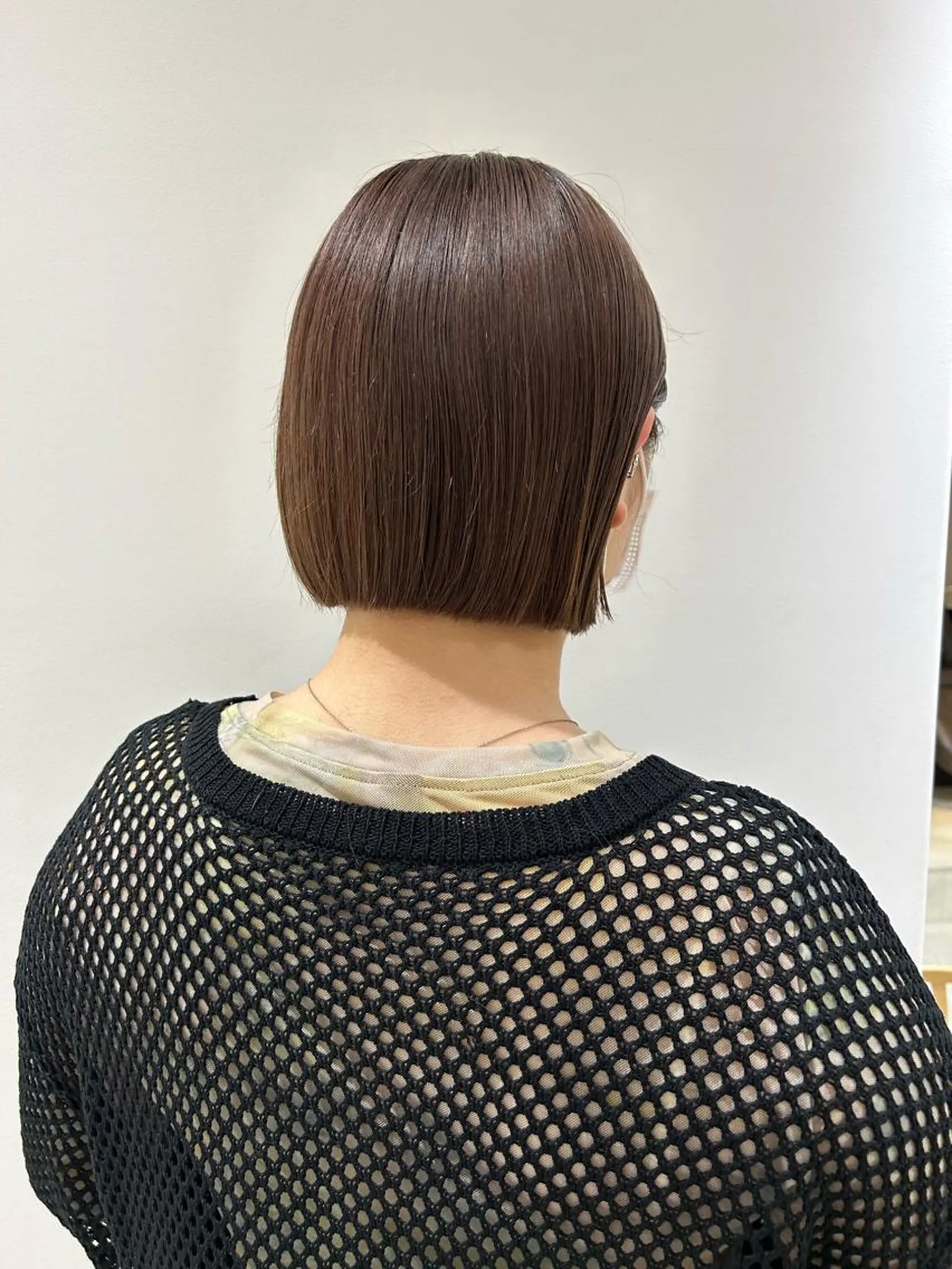 ミディアム カラー カット トリートメント ブリーチなしWカラー ／レイヤー🎀マリノのヘアスタイル