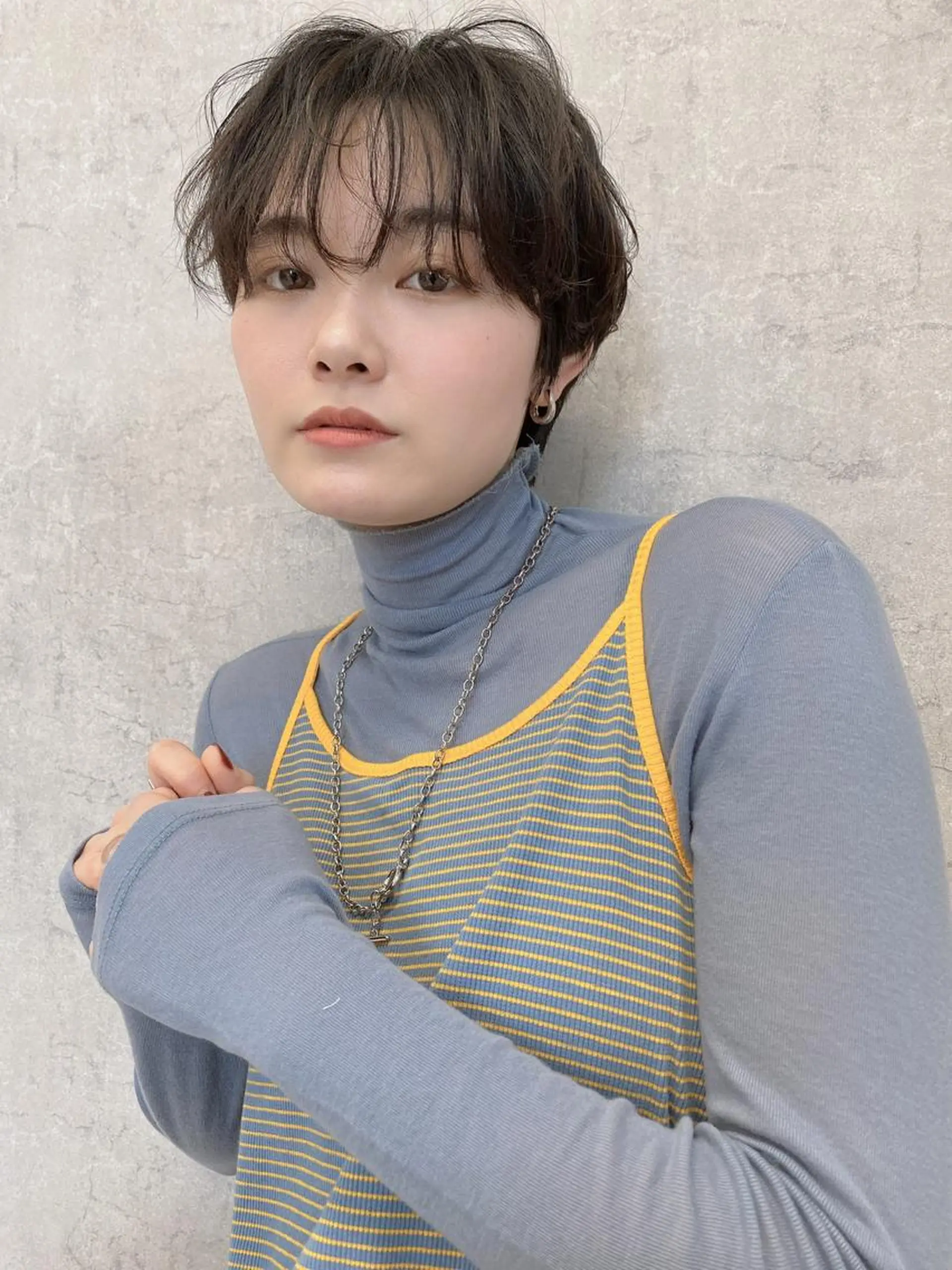 ショート ハンサムショート ショートヘア はるやま せりなのヘアスタイル