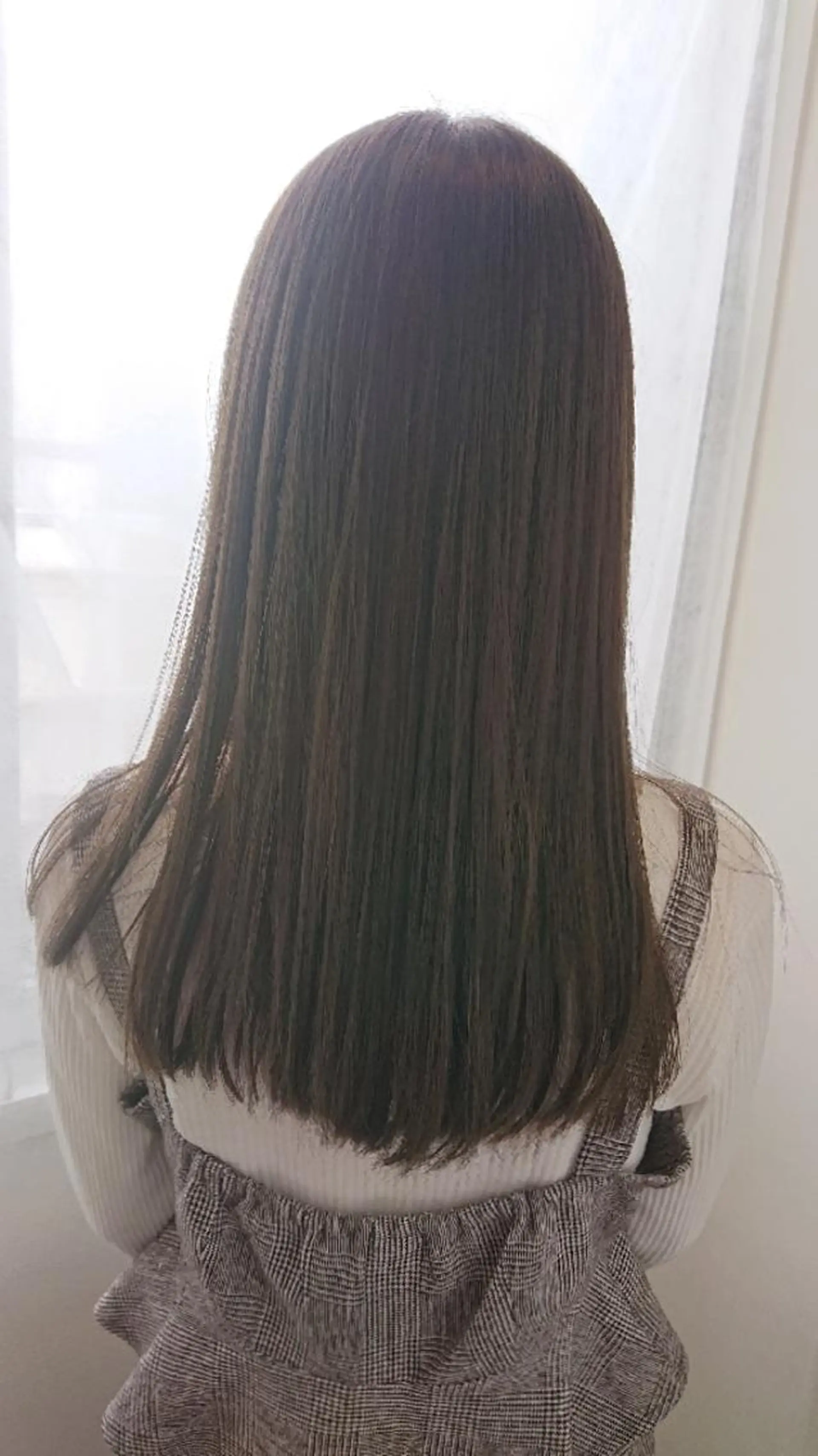 ロング レイヤーカット トリートメント ヘアカラー トリートメント 松浦 美和【miwa】のヘアスタイル