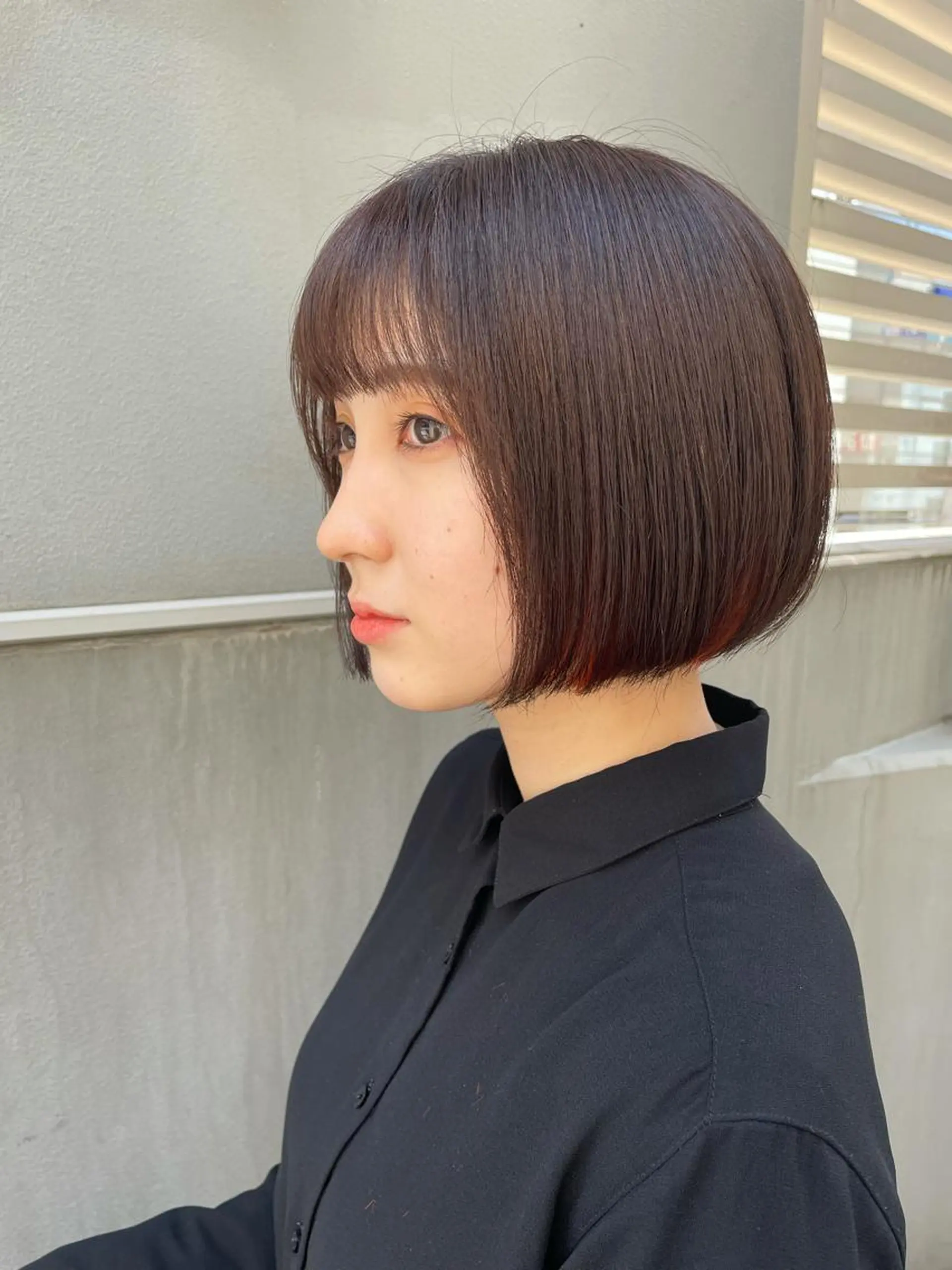 ショート カラー ヘアカラー トリートメント HACCH （ハッチ）所属・🪼ボブ/ミニボブ レイヤーボブ🪼のヘアスタイル