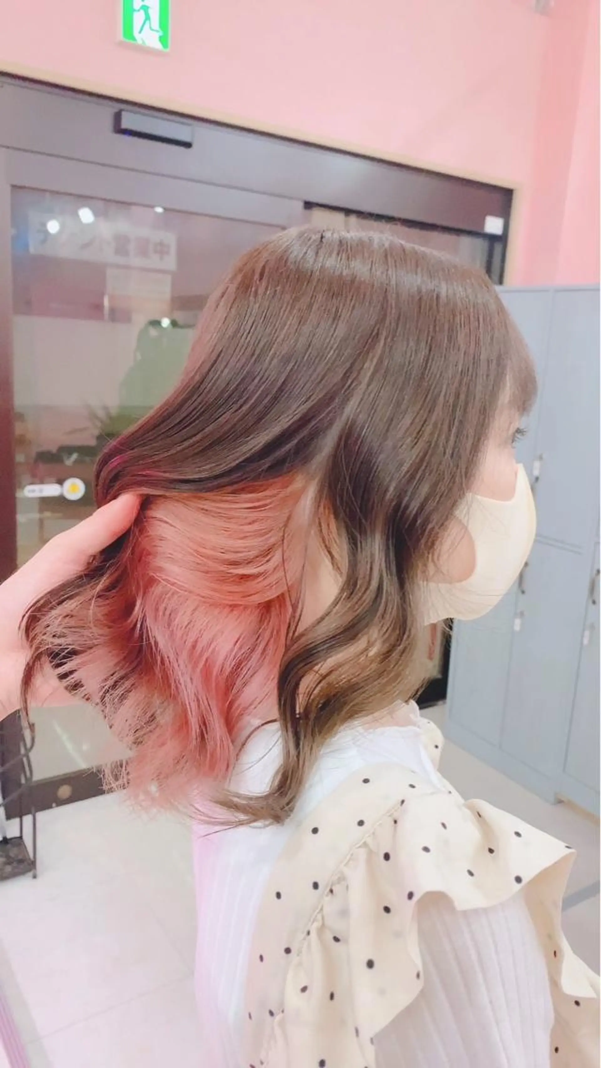 ロング カラー アッシュ アッシュグレー アッシュグレージュ バレイヤージュ ミストバング 似合わせカットカラー 🌟ryusei⭐️のヘアスタイル