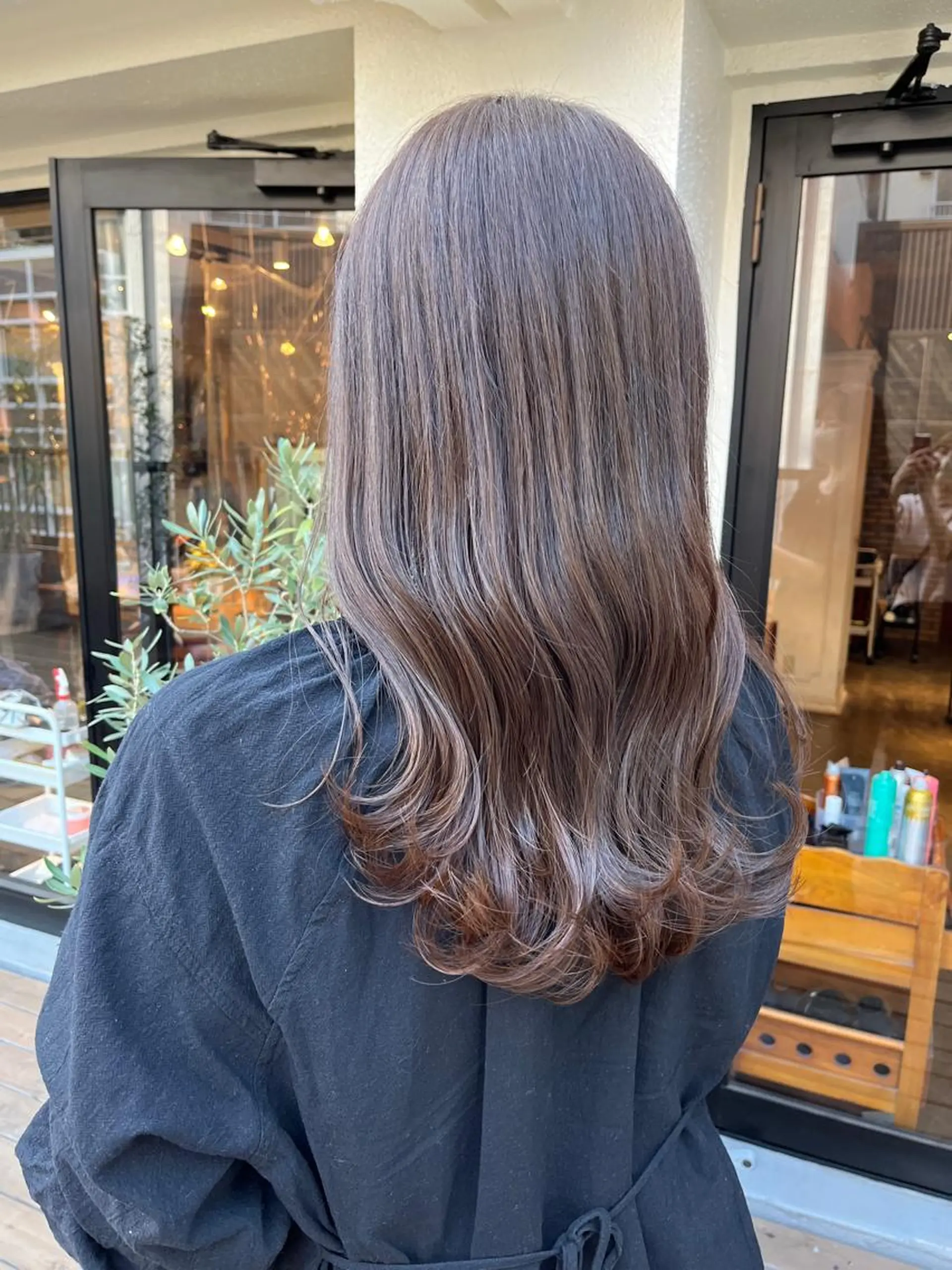 ロング パーマ カット ヘアカラー トリートメント 銀座🤍ボブ/ ミディアム/佐野夢美のヘアスタイル