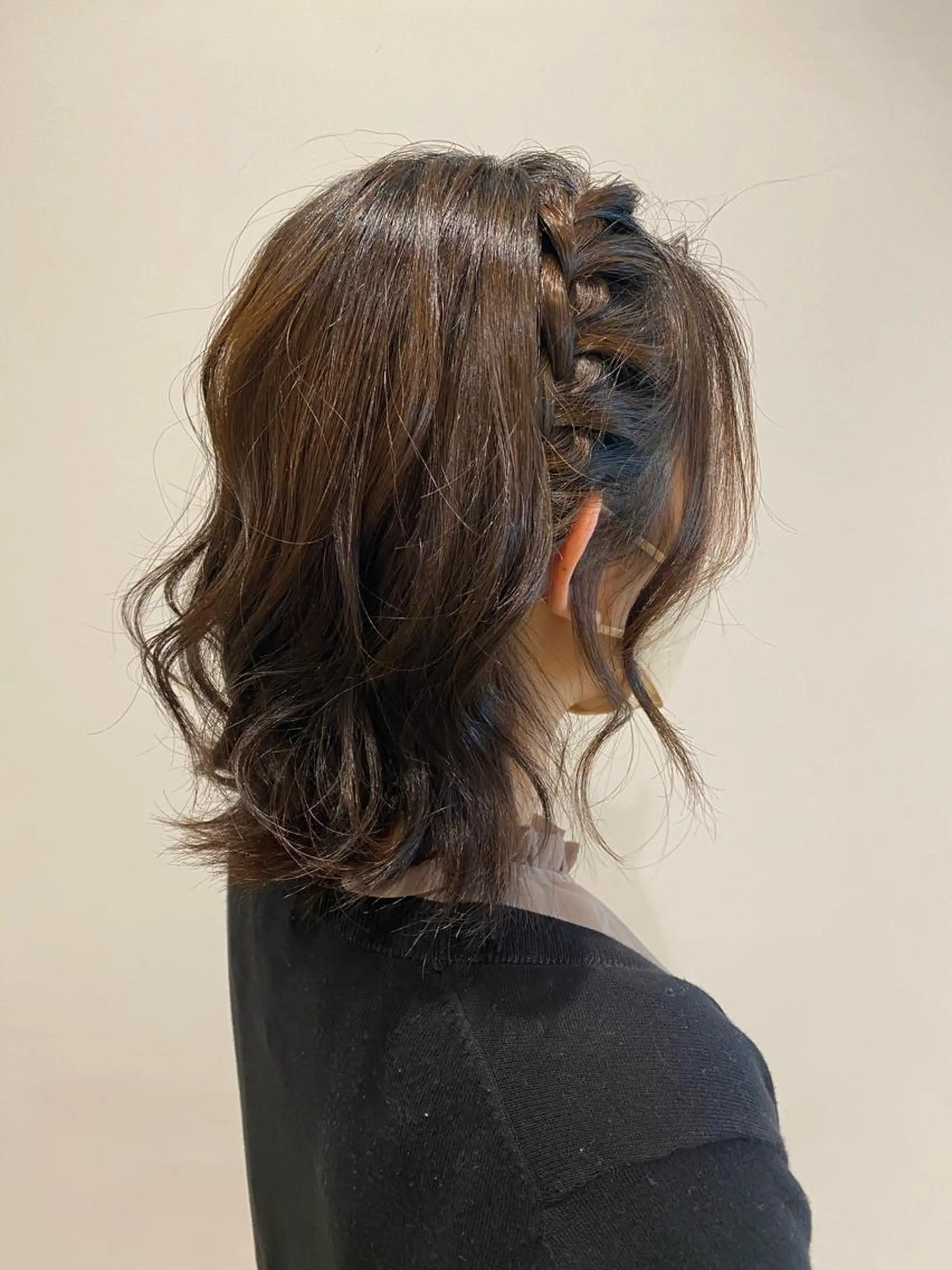 ミディアム ヘアアレンジ ヘアセット 艶髪🌿美髪 大塚礼乃【西荻窪】のヘアスタイル