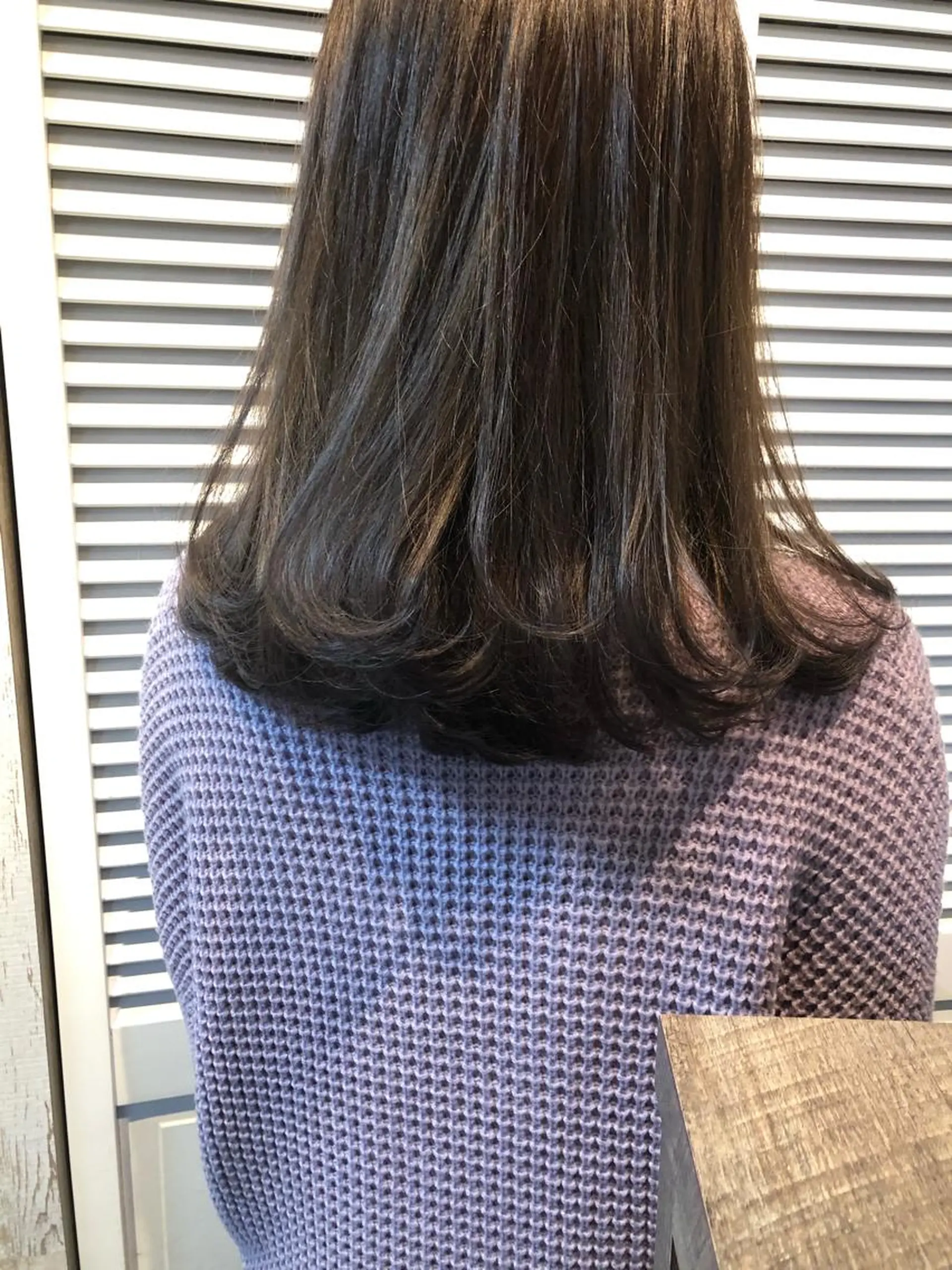 ミディアム カラー ボブ/ミニボブ/ 立河今日子のヘアスタイル