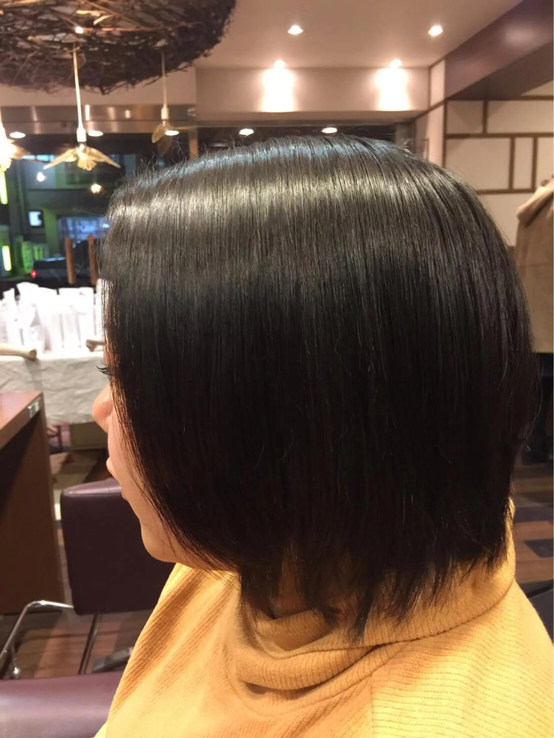 ショート 縮毛矯正 ひろせ かなのヘアスタイル