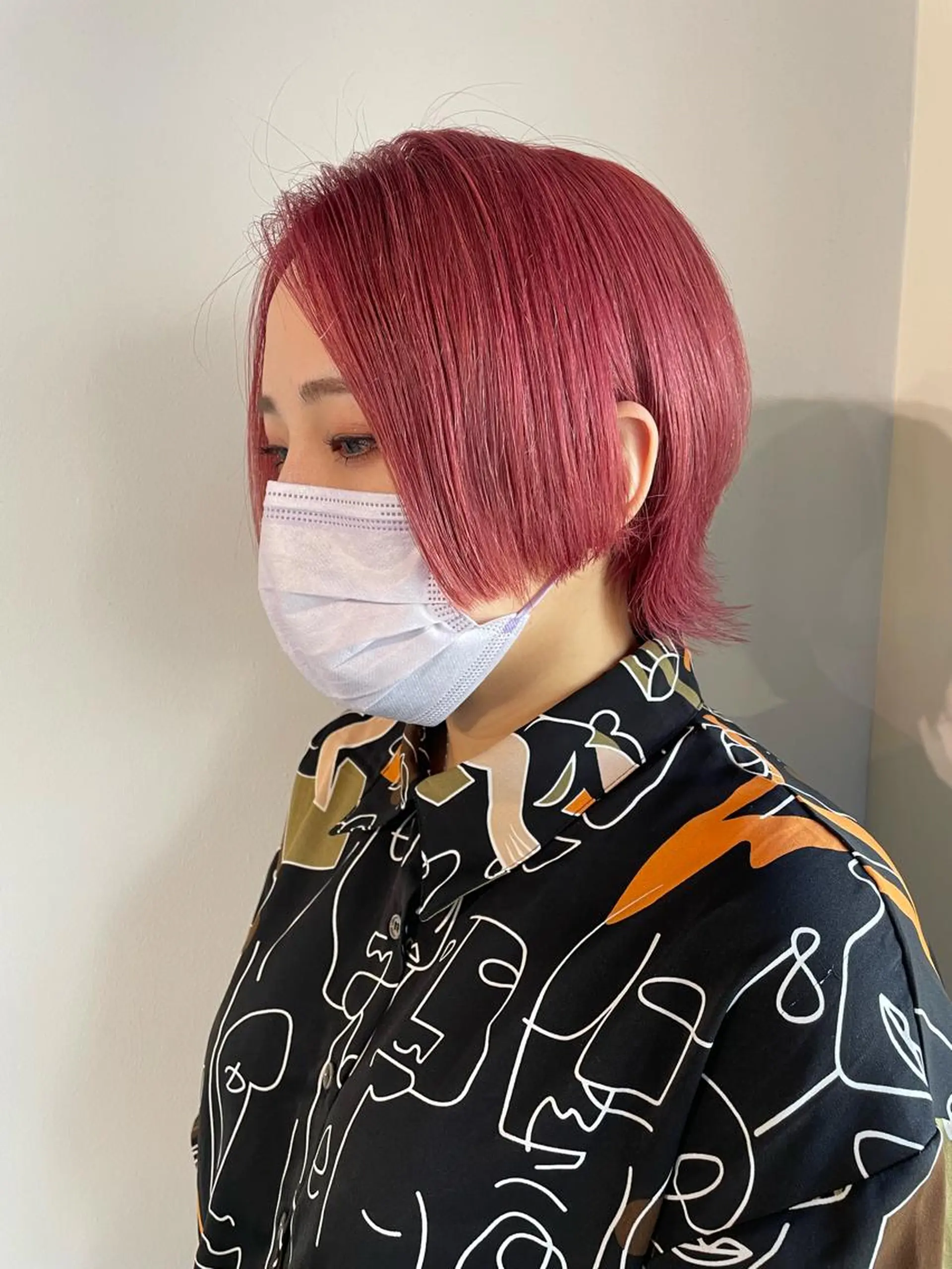 ミディアム カラー ヘアアレンジ キッズ マツエク・マツパ アイブロウ 透明感カラー/推しカ ラー☁️JURAのヘアスタイル