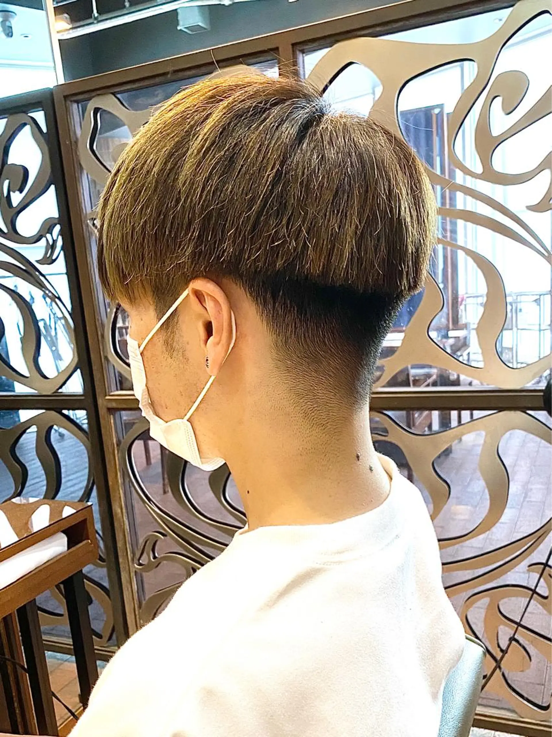 ショート 韓国風ヘア 山根 賢樹のヘアスタイル