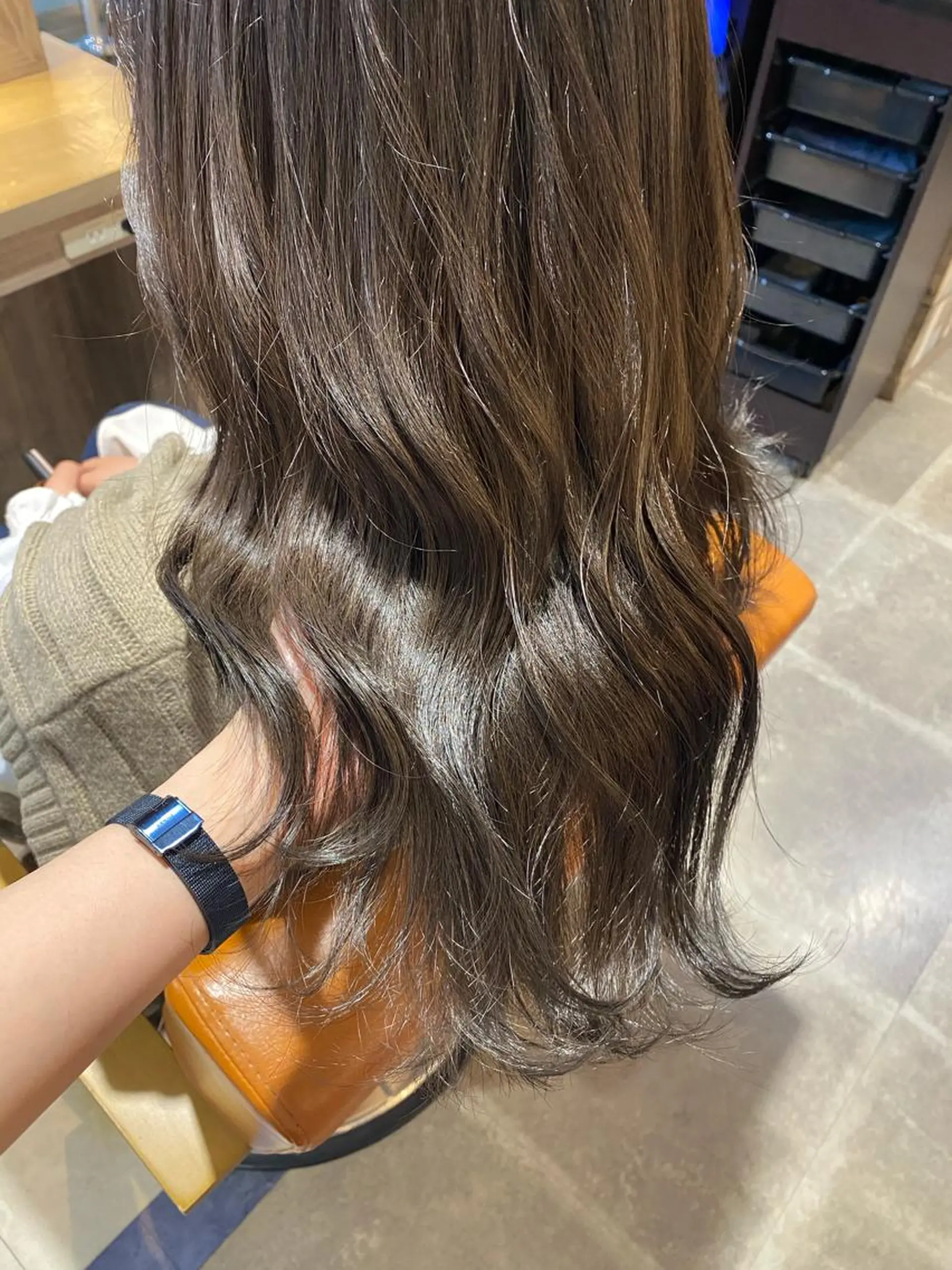 セミロング 🟣メンズパーマ 川端 永遠🟣のヘアスタイル