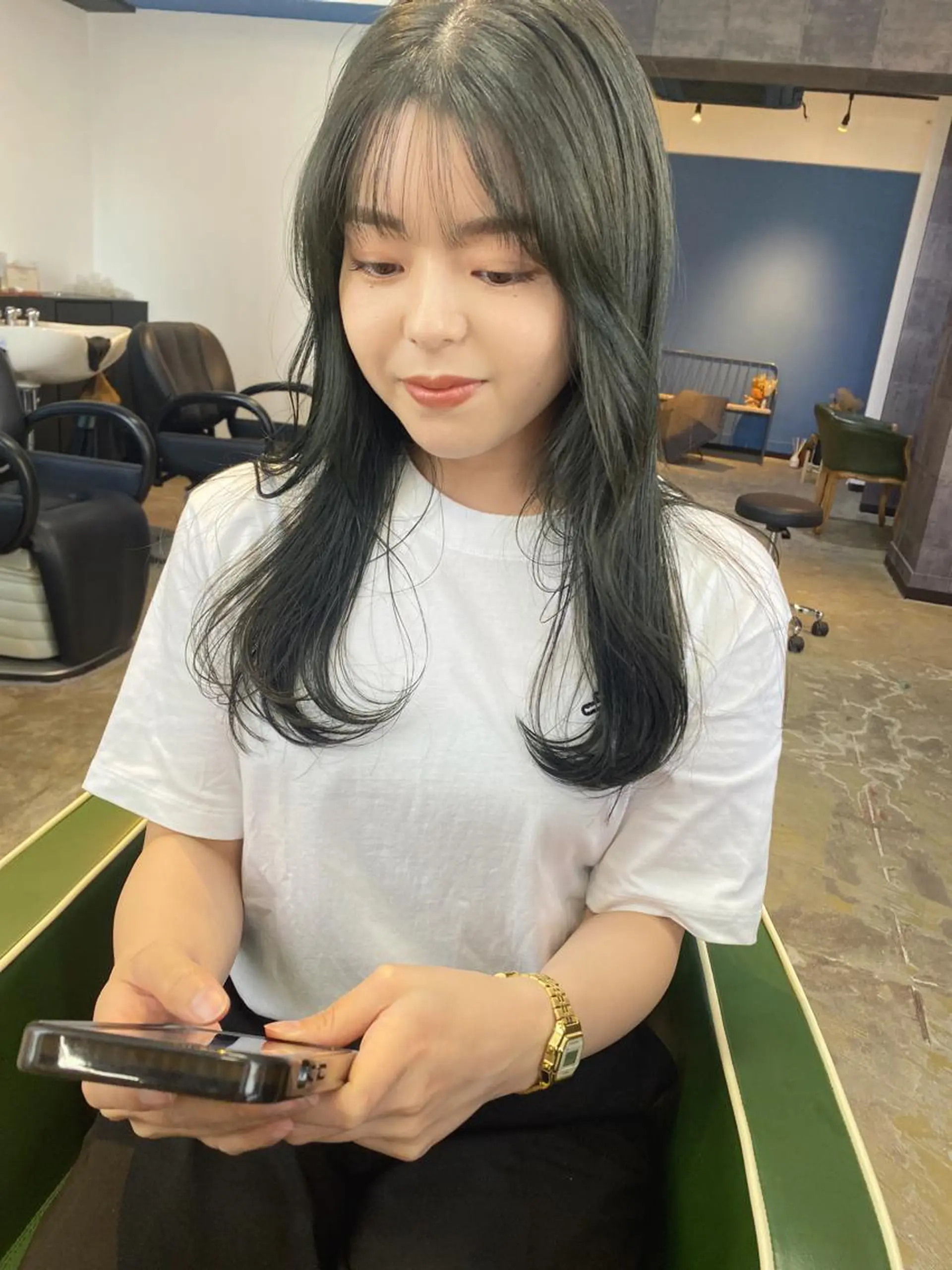 セミロング カラー ヘアアレンジ ネイル マツエク・マツパ アイブロウ ブリーチ 透明感カラー ブリーチなしカラー 眉カラー 赤色 広島/ボブ/レイヤー 🌿‬wakabaのヘアスタイル