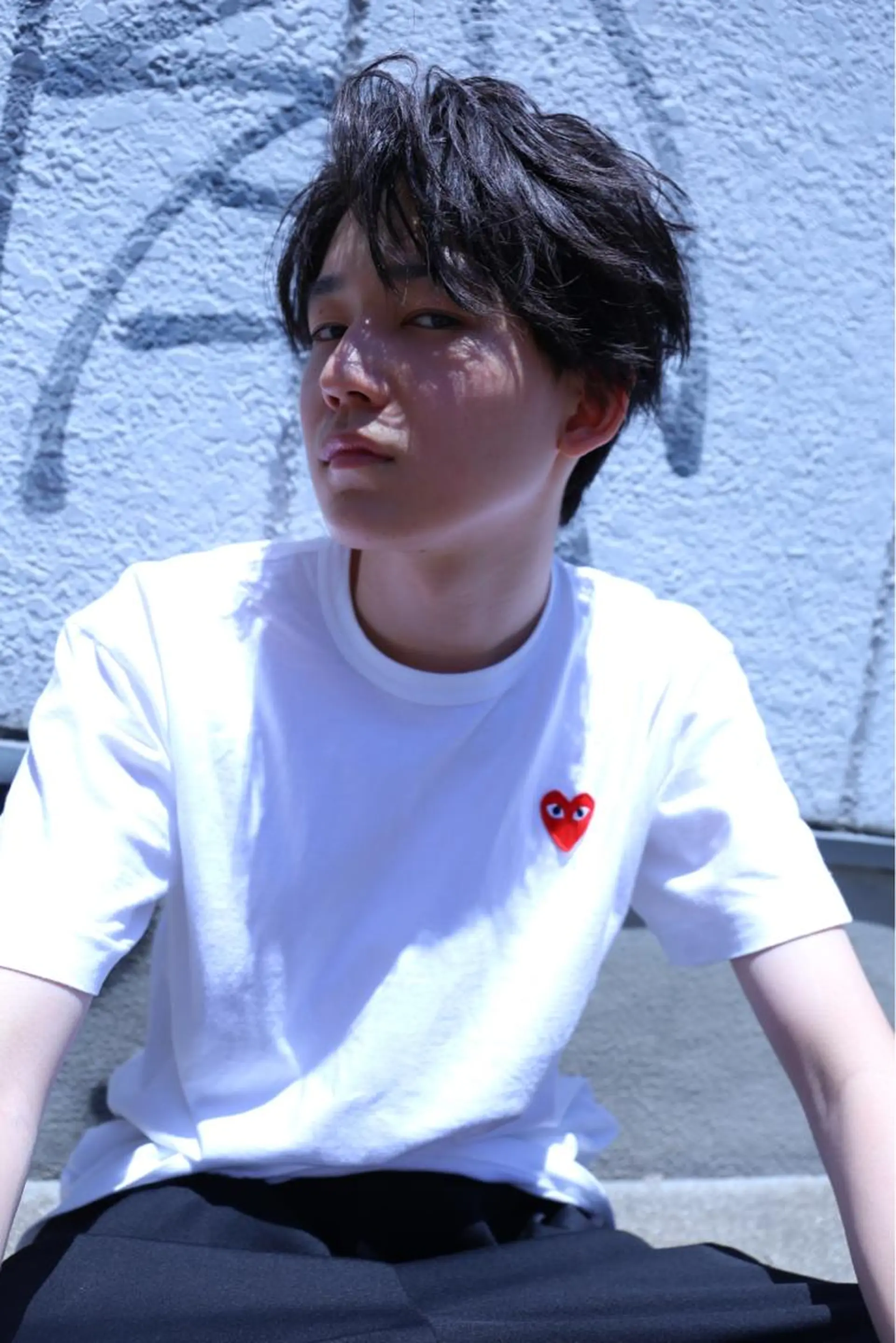 ショート パーマ メンズヘア特化 崎田 成人のヘアスタイル