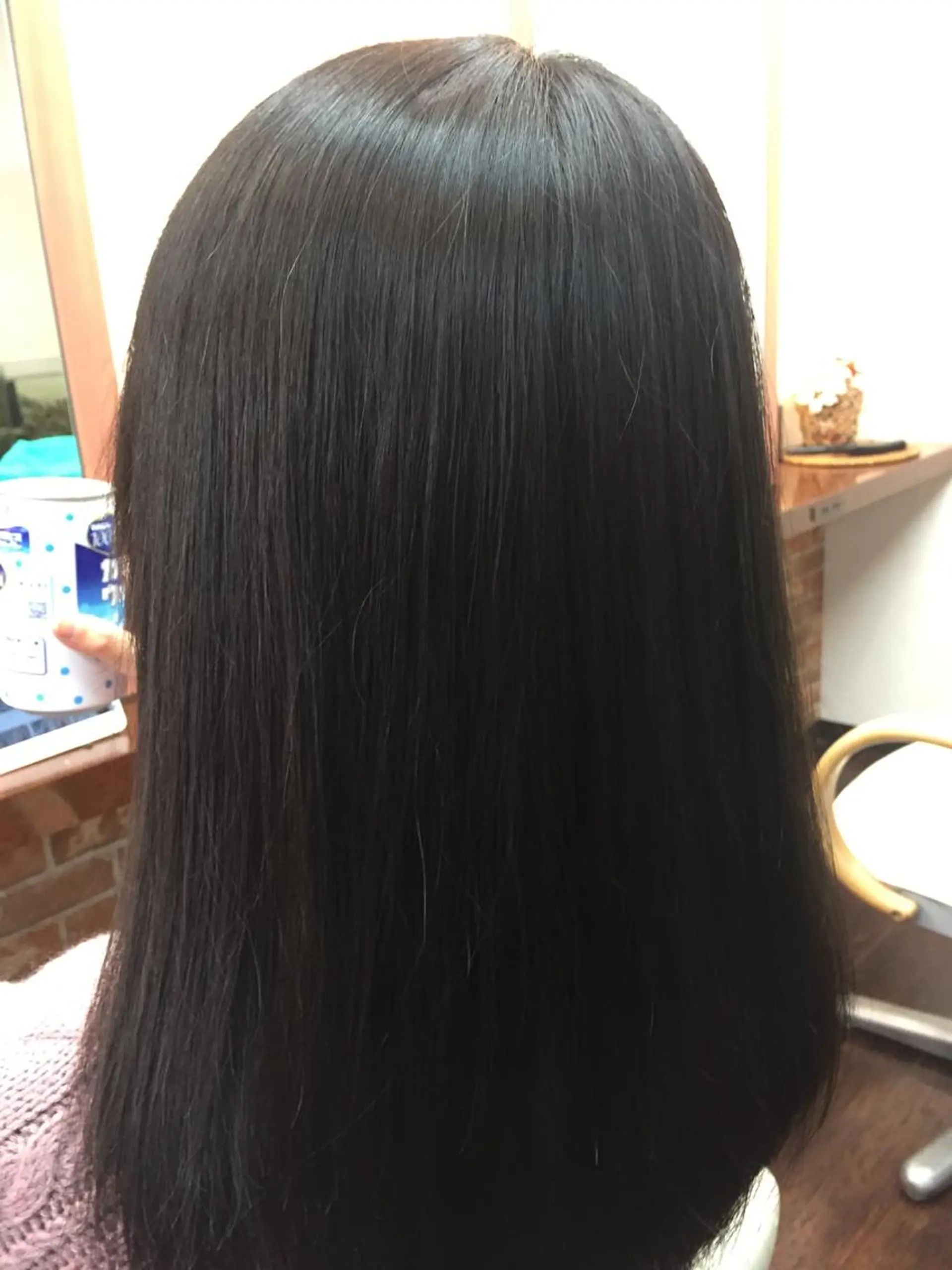 セミロング パーマ 桧山 真のヘアスタイル