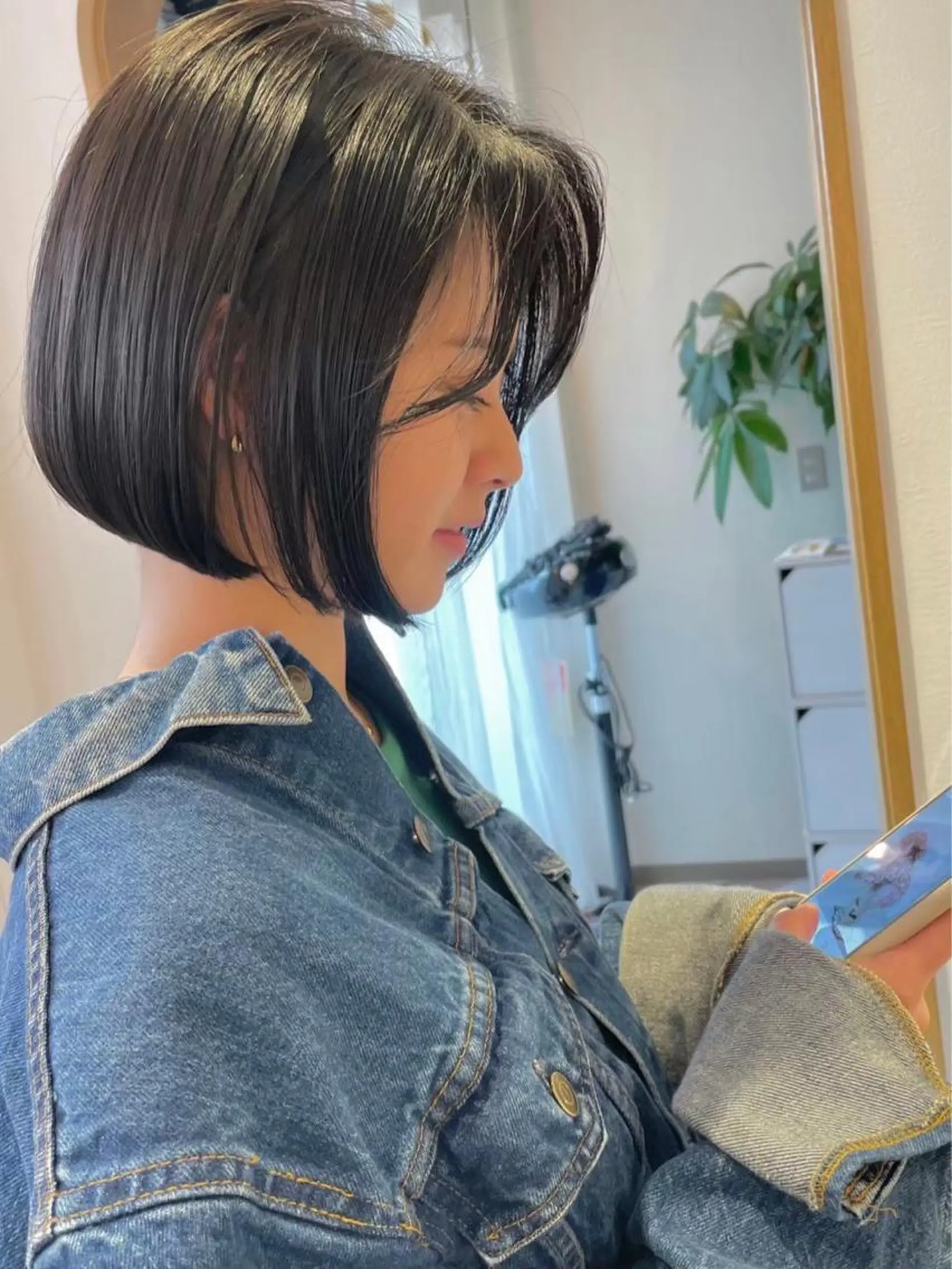 ロング カラー カット ヘアカラー 縮毛矯正 トリートメント 顔周り/ブリーチなし /縮毛矯正🫧伊勢のヘアスタイル