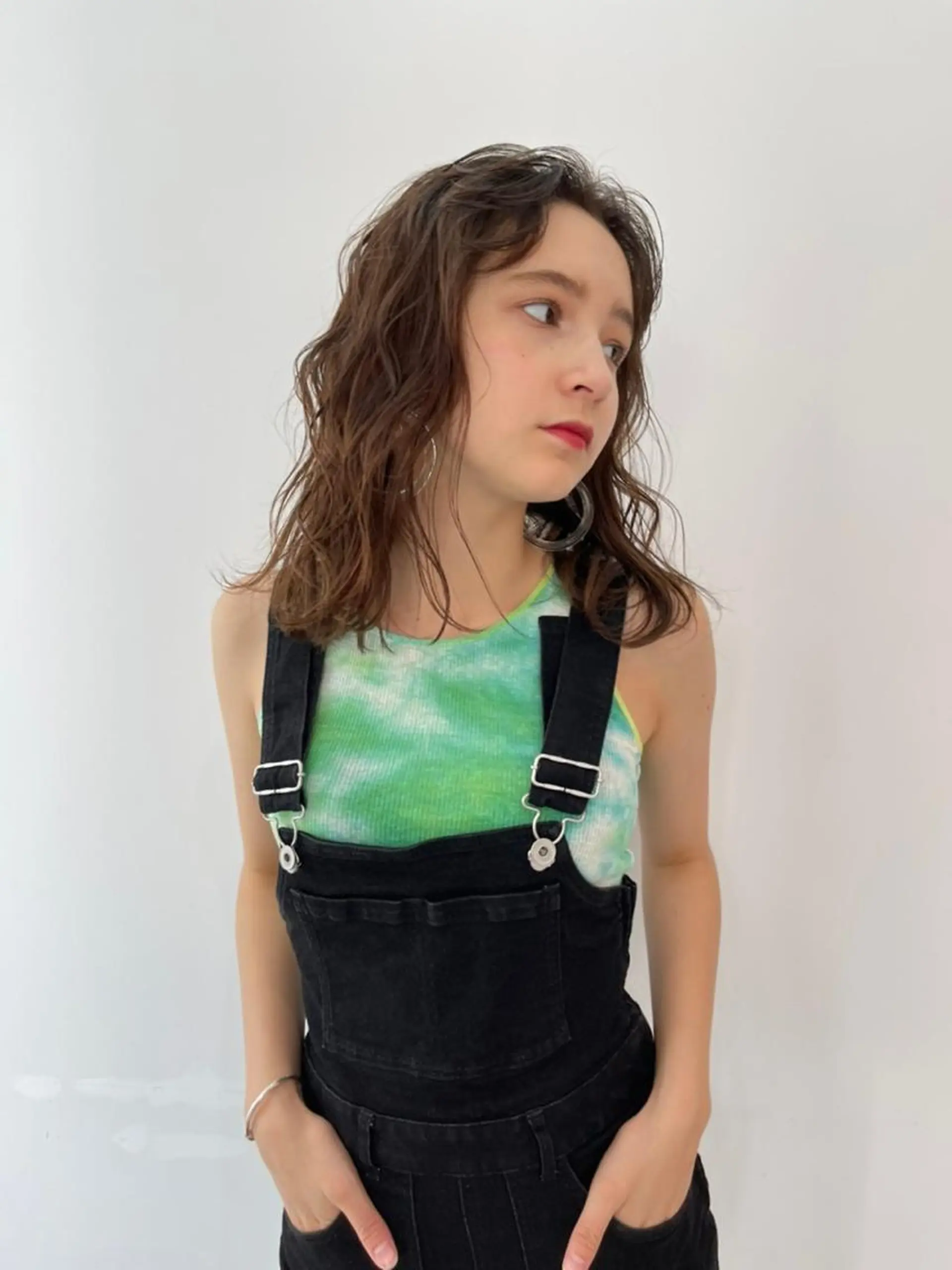 セミロング カラー パーマ sugino katsuyaのヘアスタイル