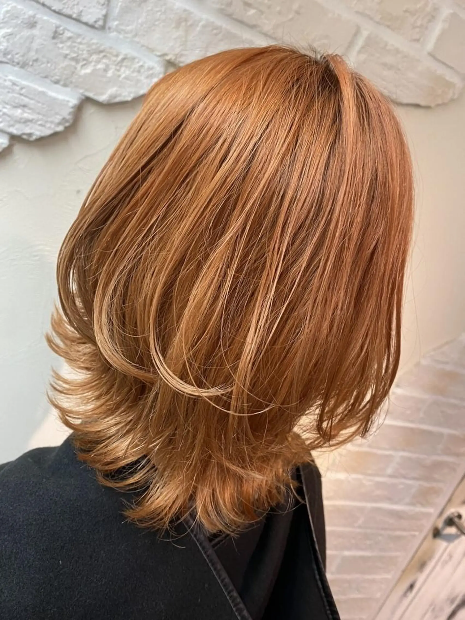 ミディアム カラー ベージュカラー ブリーチ ブリーチなしカラー オリーブベージュ 髪質改善 カット ヘアカラー トリートメント TIGRE tenjinのヘアスタイル