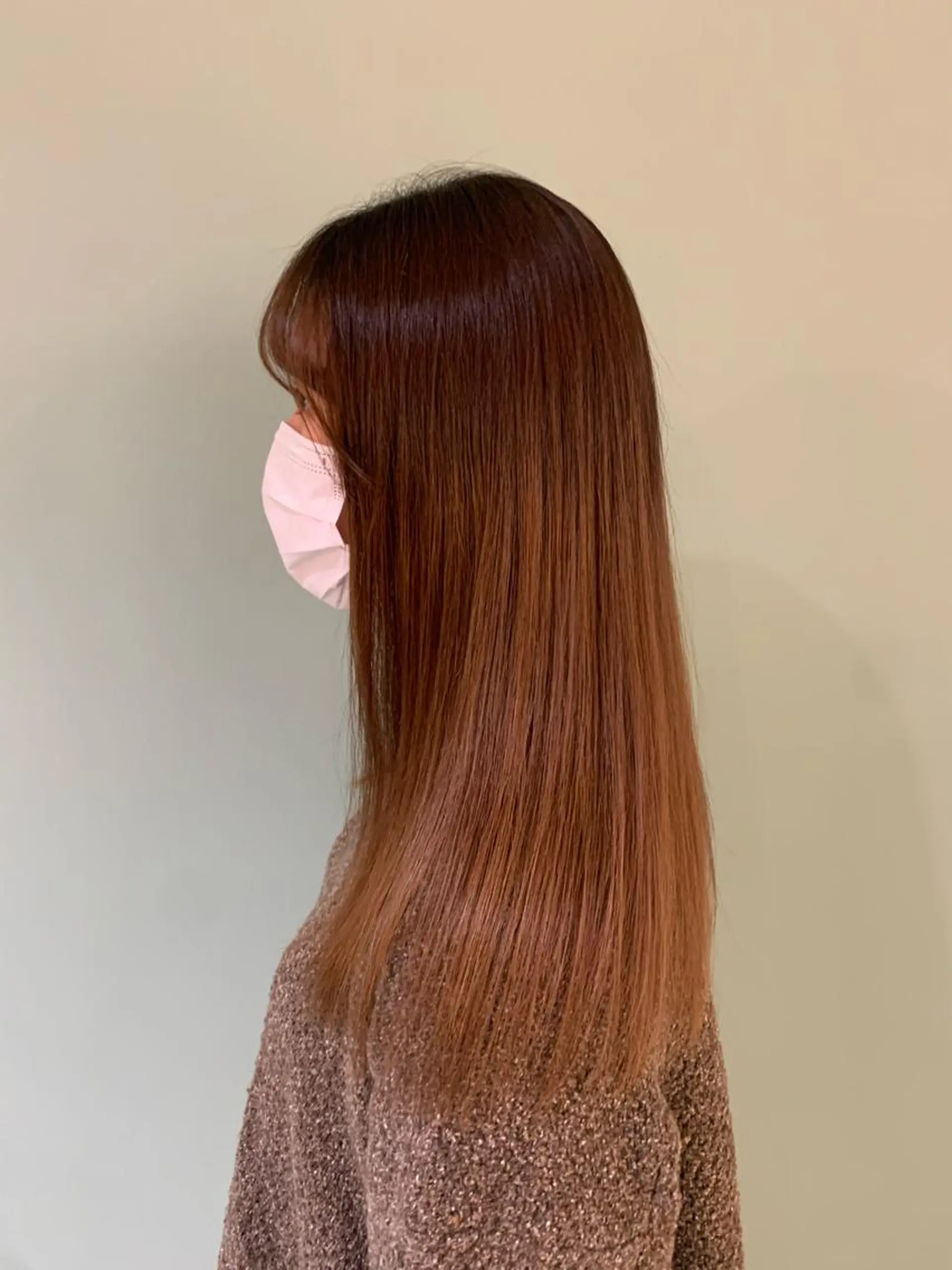 ロング カット 縮毛矯正 トリートメント ハイトーン/メンズ/ ウルフ特化 小松のヘアスタイル