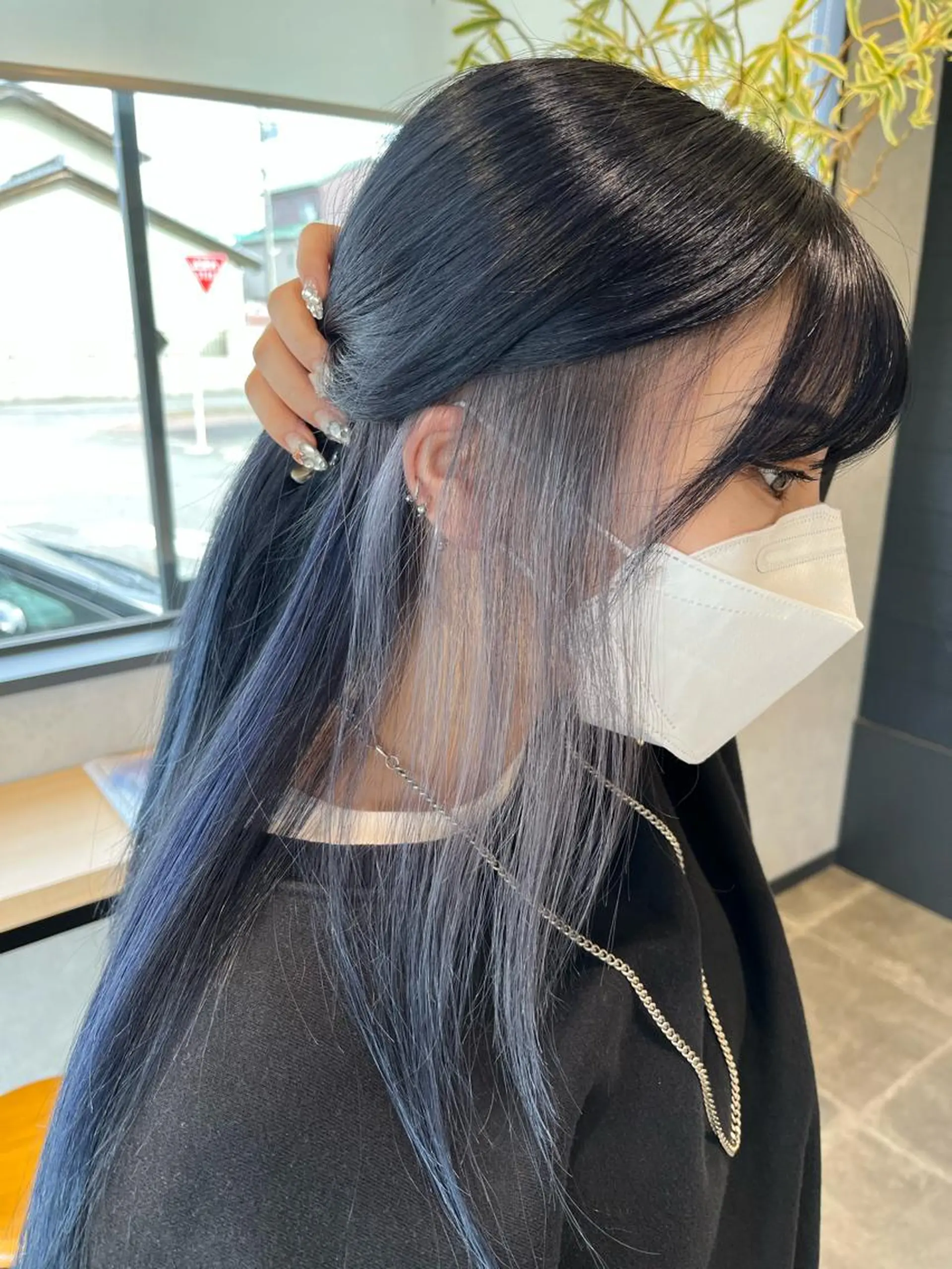 ロング カラー インナーカラー 名古屋／デザイン／ ブリーチ/松井亮磨のヘアスタイル