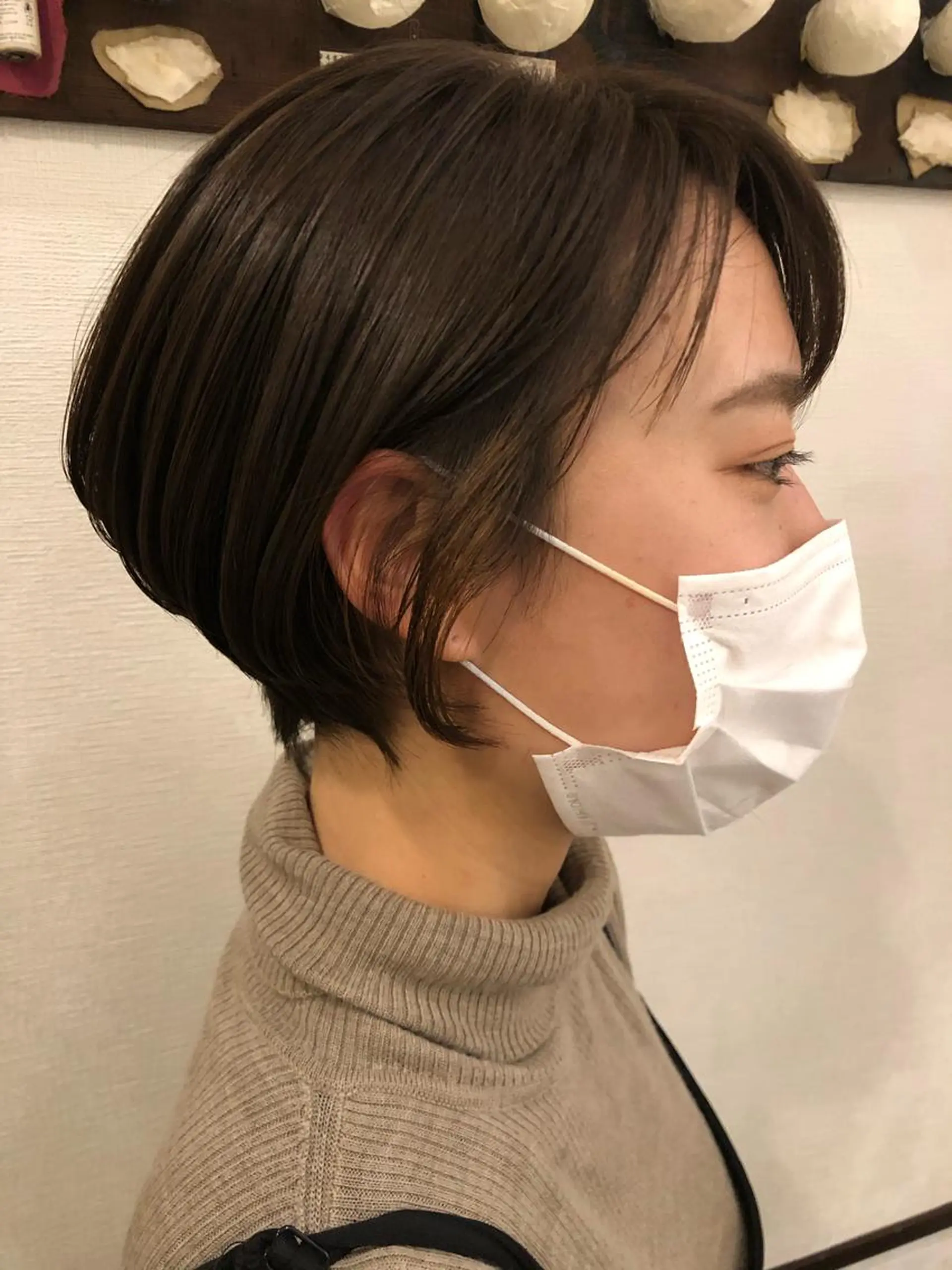 ショート カラー ショートヘア カット ヘアカラー Annie 吉田 裕美のヘアスタイル