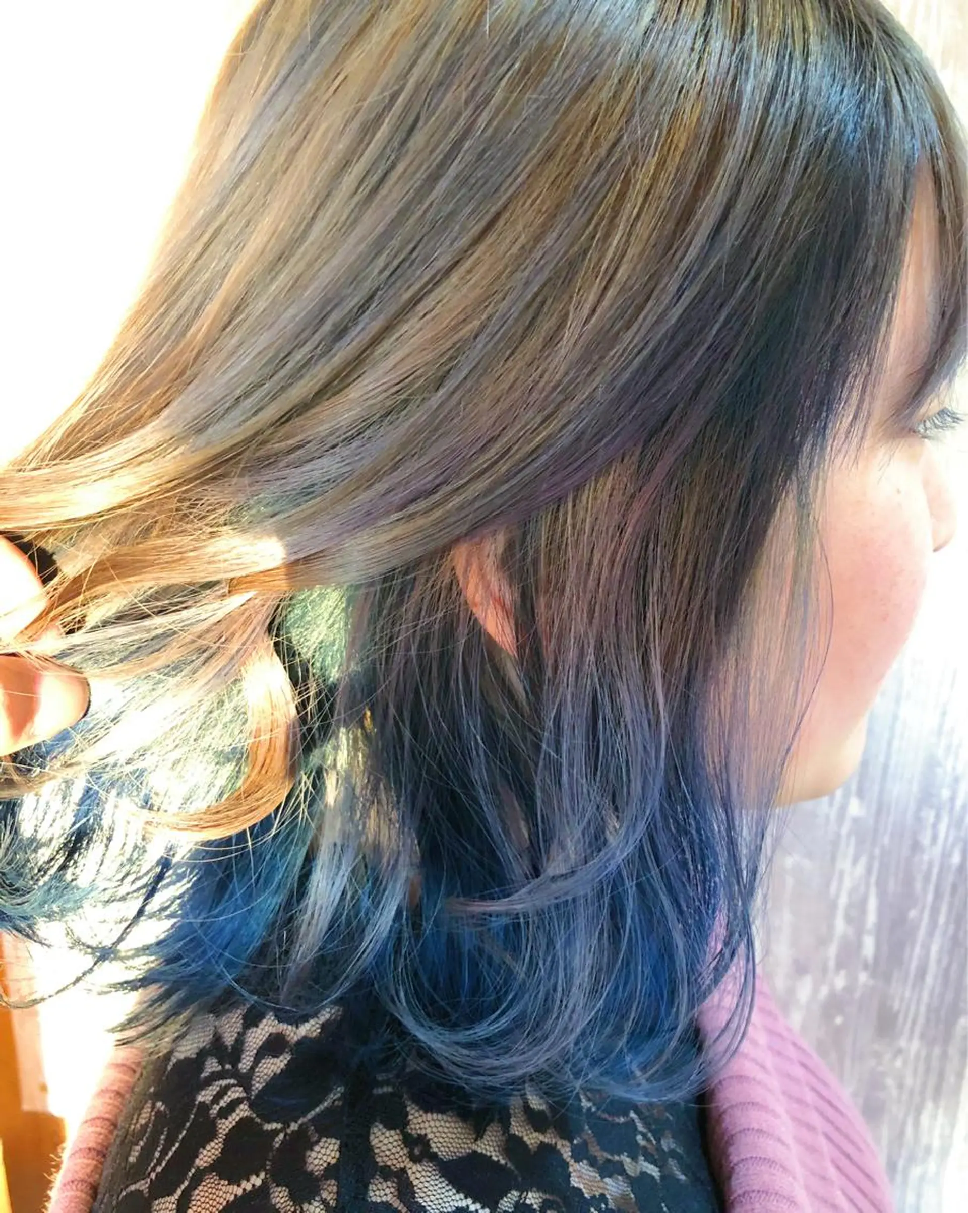 ミディアム カラー ヘアカラー トリートメント 五月女 隼人のヘアスタイル