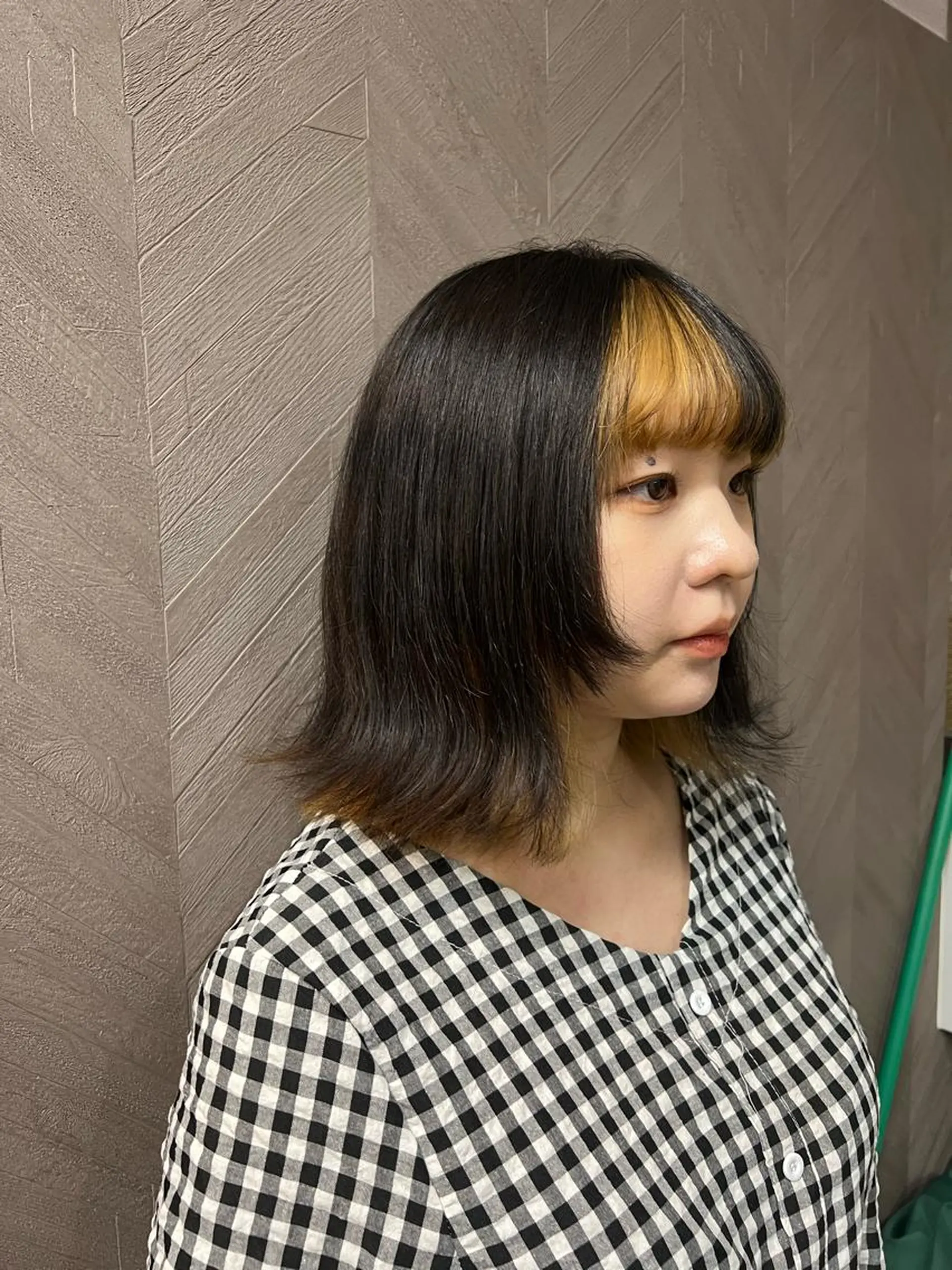 ミディアム カット ヘアカラー TELA HAIR 幕張本郷店　千尋のヘアスタイル