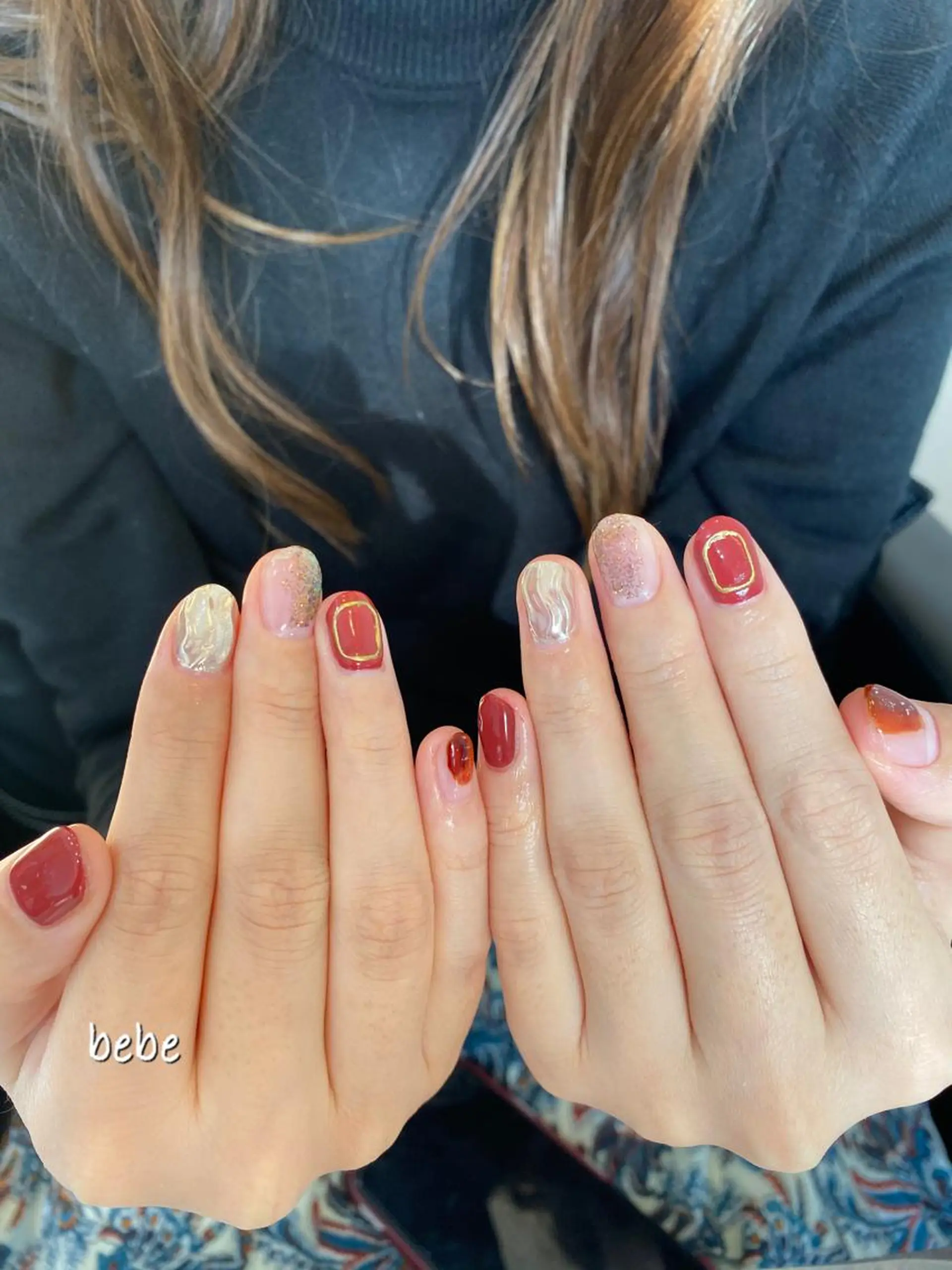 ネイル ニュアンスネイル ハンドネイル Ann. nail.tokyo所属・Ann nailのネイルデザイン