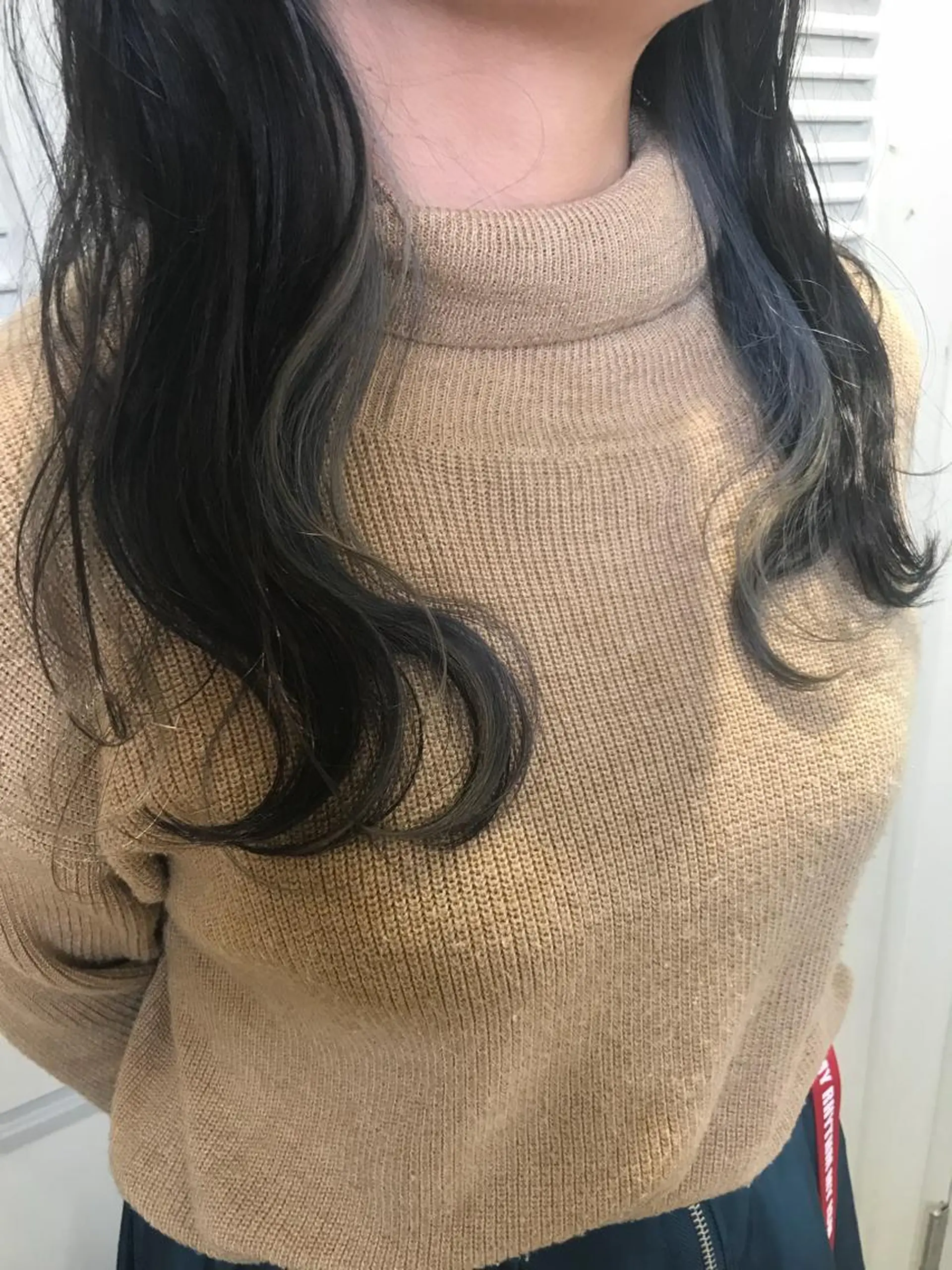 セミロング ヘアカラー トリートメント 渋谷ハイトーン/ デザインカラー阿部のヘアスタイル