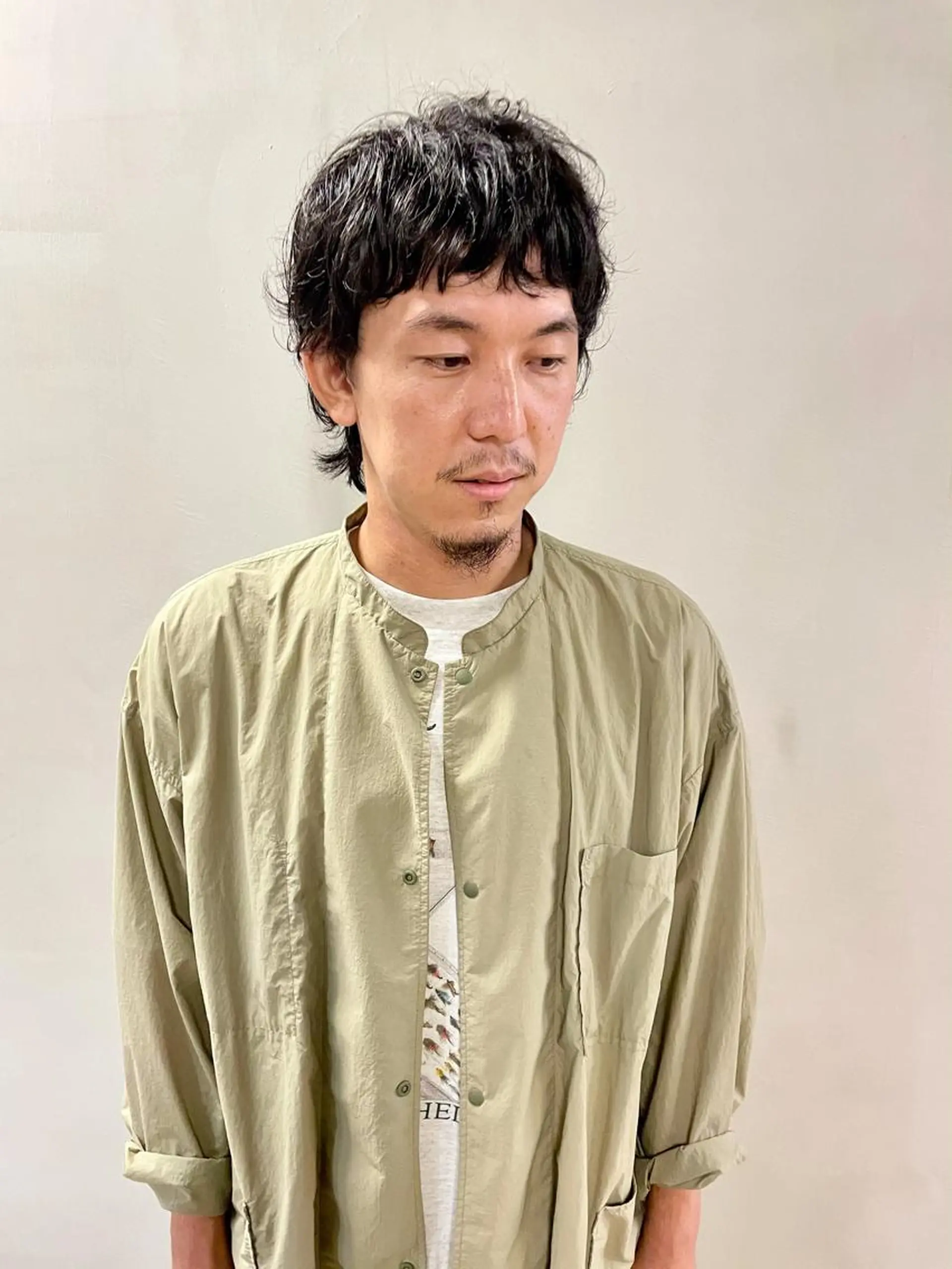 ショート パーマ ヘアアレンジ メンズ キッズ ネイル マツエク・マツパ マッシュウルフ マッシュ メンズウルフカット ウルフカット tatsumi/ボブ ウルフ/レイヤーのヘアスタイル