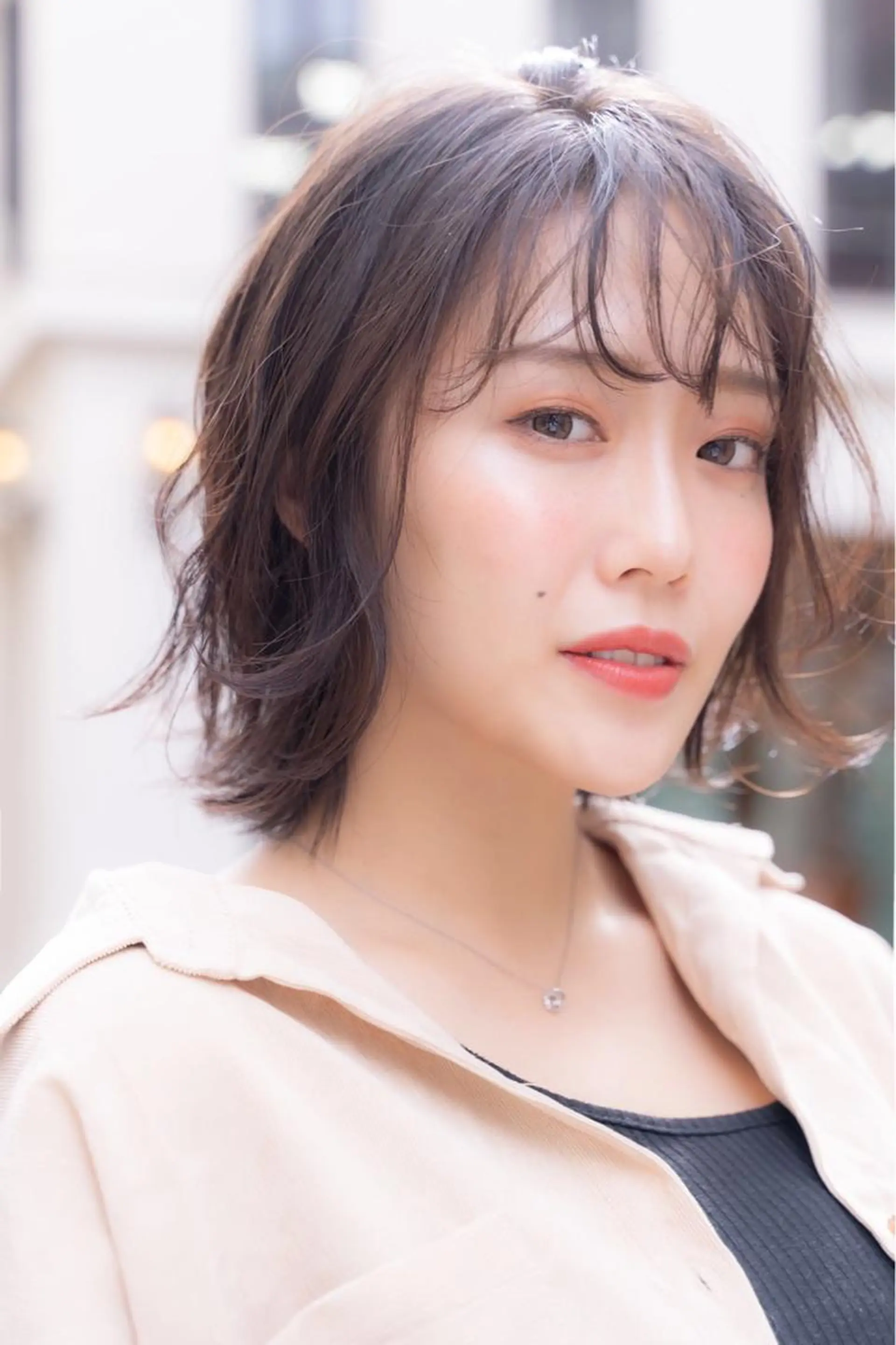 カラー グレージュ 🏄MUSASHI カラー/レイヤー/のヘアスタイル