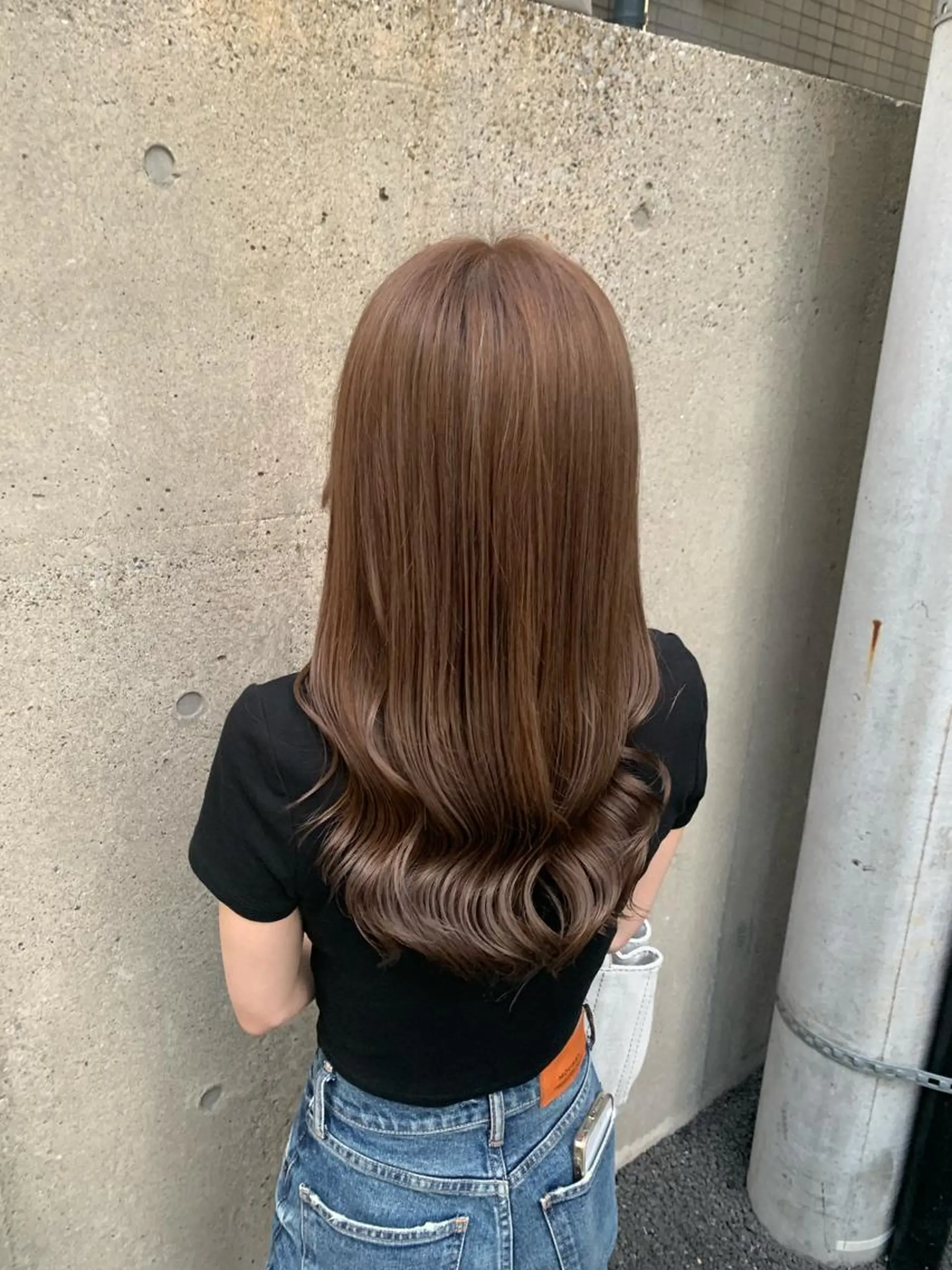 ロング カラー まろやかカラー🤎 みなとまほのヘアスタイル