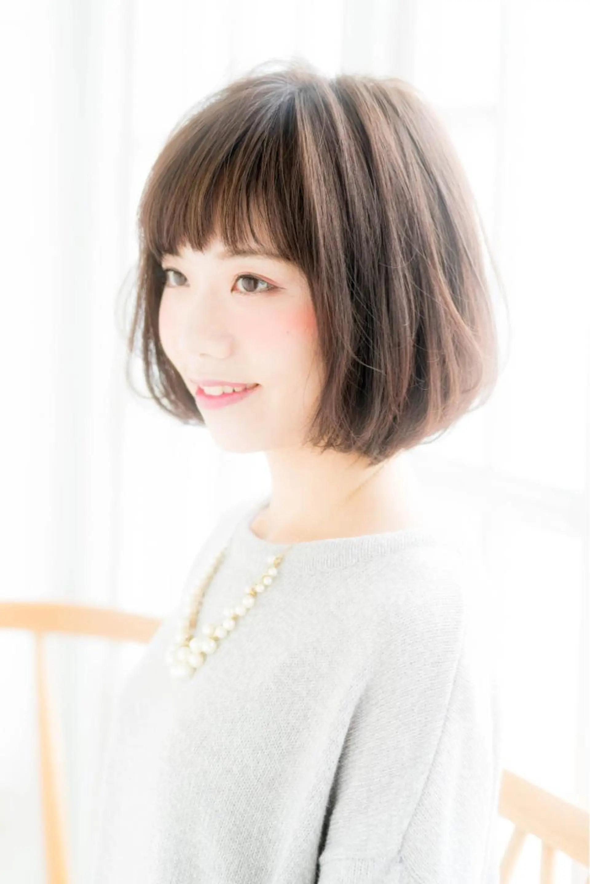 ショート カラー イルミナカラー ショートヘア 小顔カット 戸津川 隆人のヘアスタイル