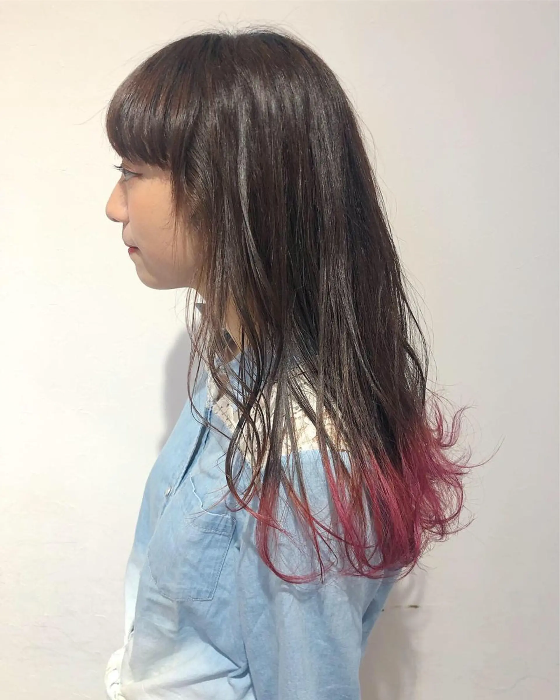 ロング カラー ヘアアレンジ 【池袋/スパイキー ショート】ⓝⓘⓜⓤのヘアスタイル