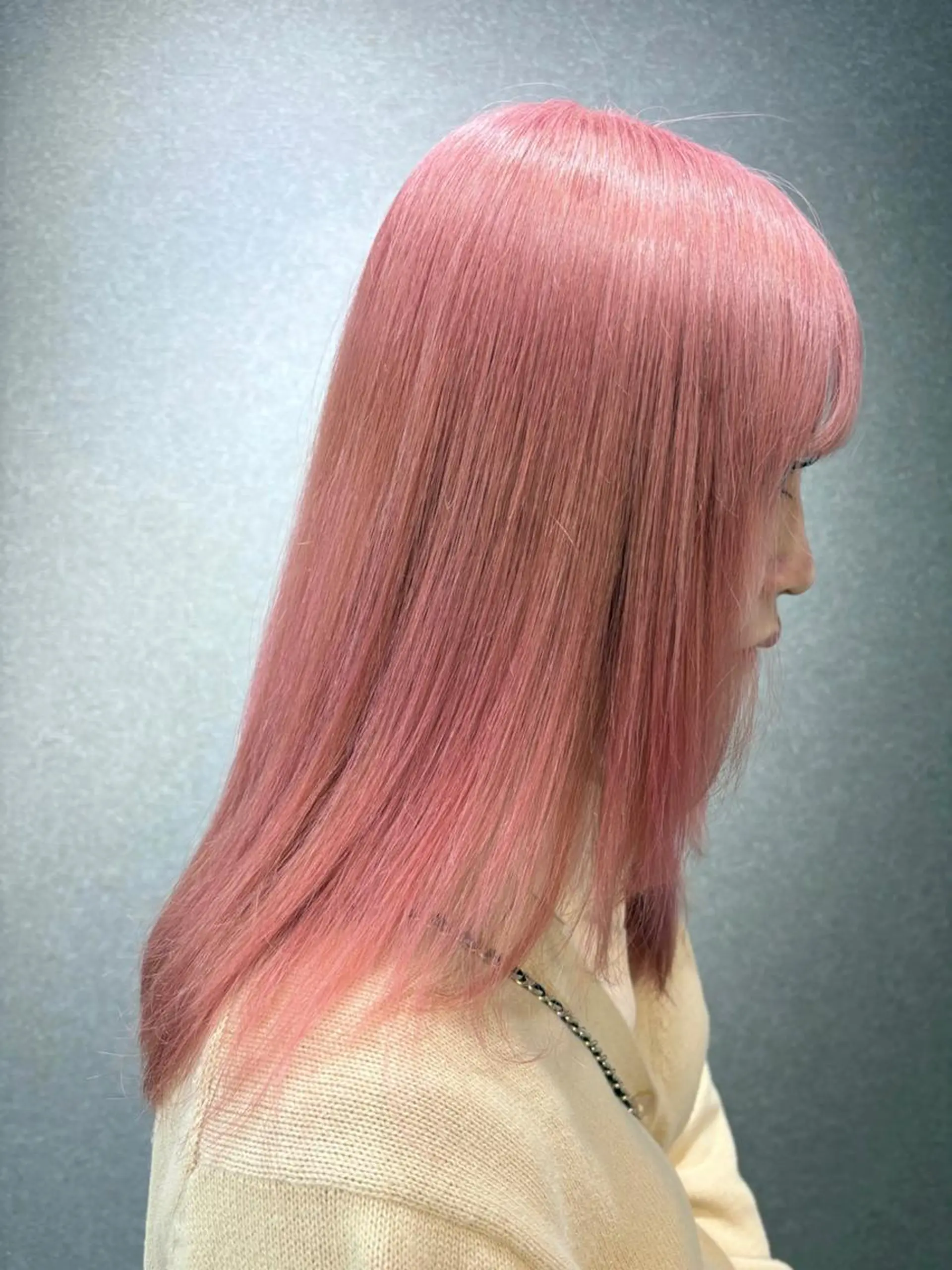 ミディアム カラー 髪質改善 カット ヘアカラー トリートメント lafit ラフィット 下大利のヘアスタイル