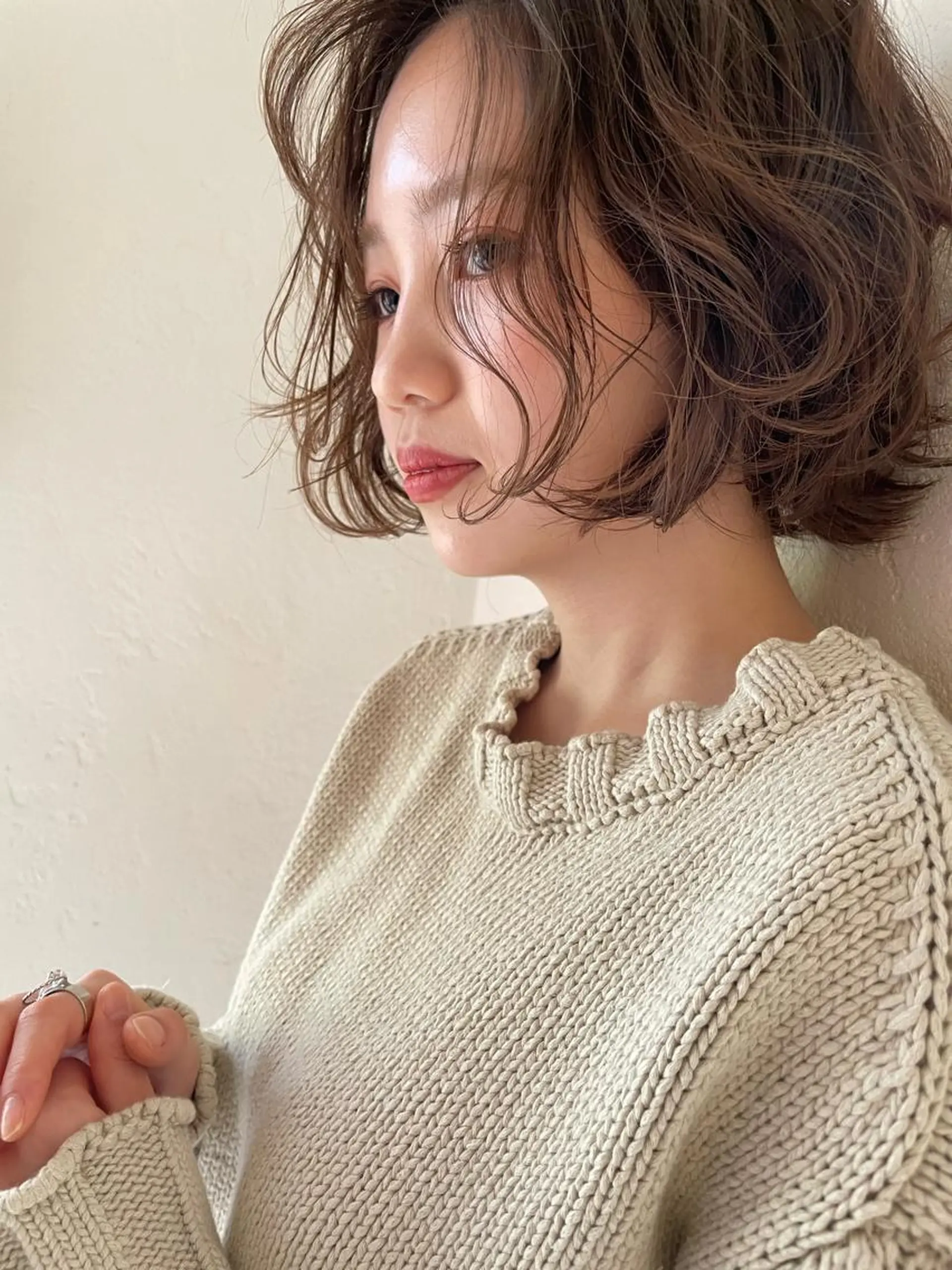 ヘアアレンジ カット ヘアカラー 井上 歩美のヘアスタイル