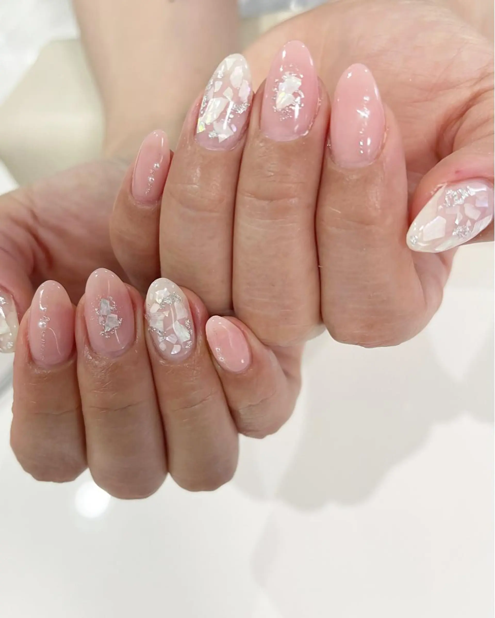 ネイル フットネイル ニュアンスネイル シンプルネイル 春ネイル 夏ネイル nail fufla ♡yamane♡のネイルデザイン