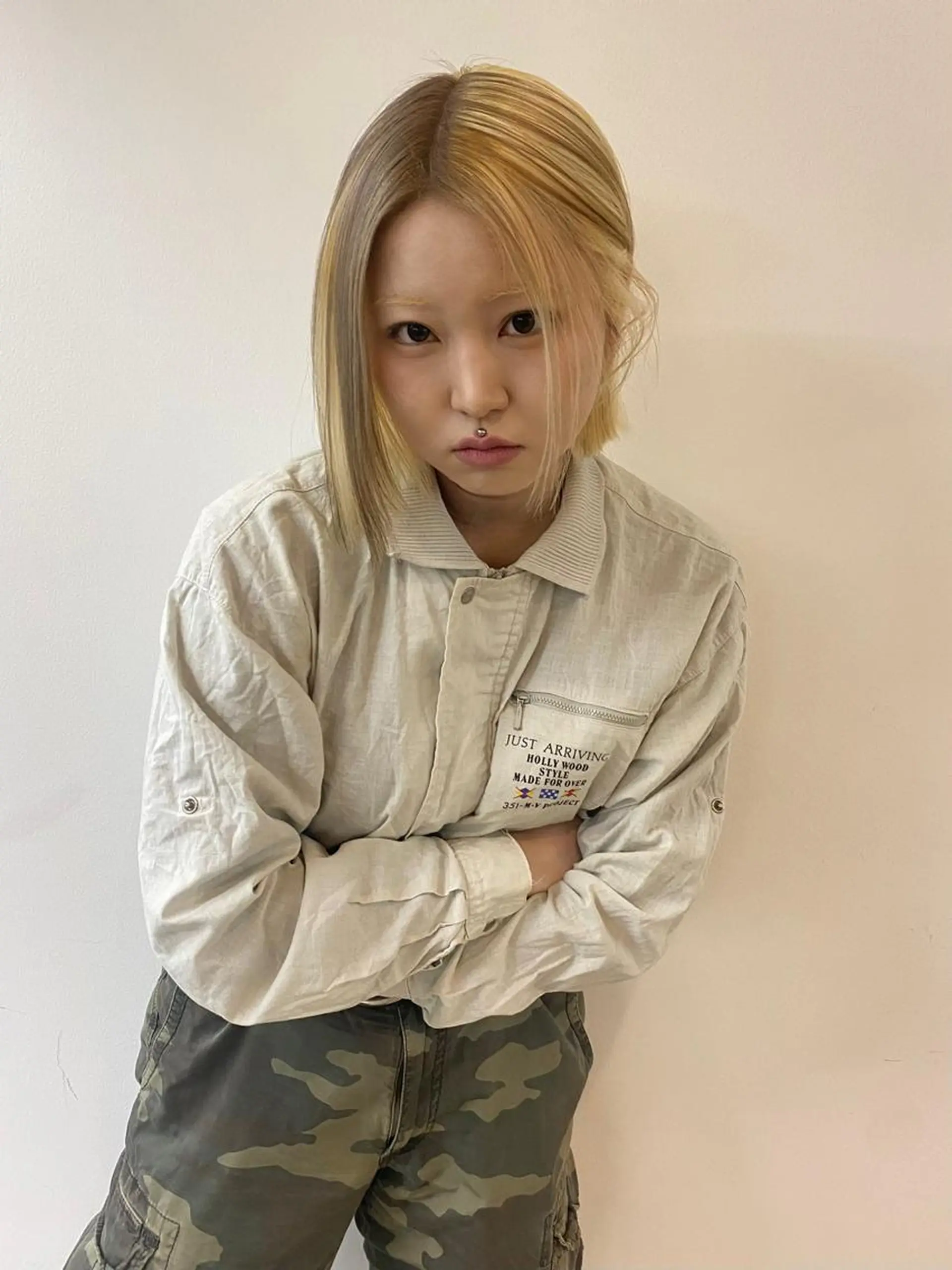 ショート ボブ ハイライト 髪質改善 韓国風ヘア レイヤーカット THE  AGATA TOKYO所属・スパイラルパーマ/デ ザインカット/アミのヘアスタイル