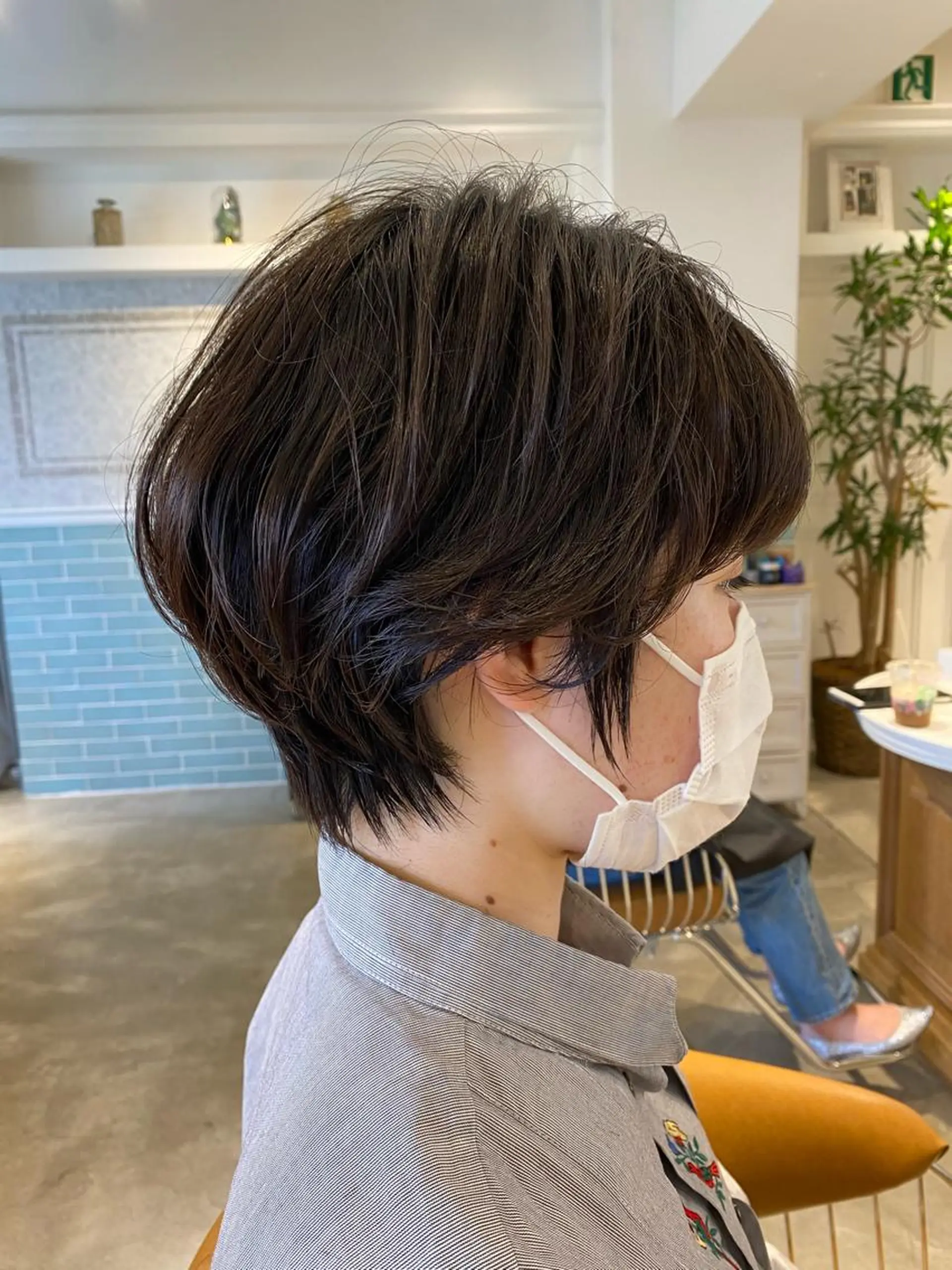 ショート 髪質改善レイヤー/ ボブたんの翔太のヘアスタイル