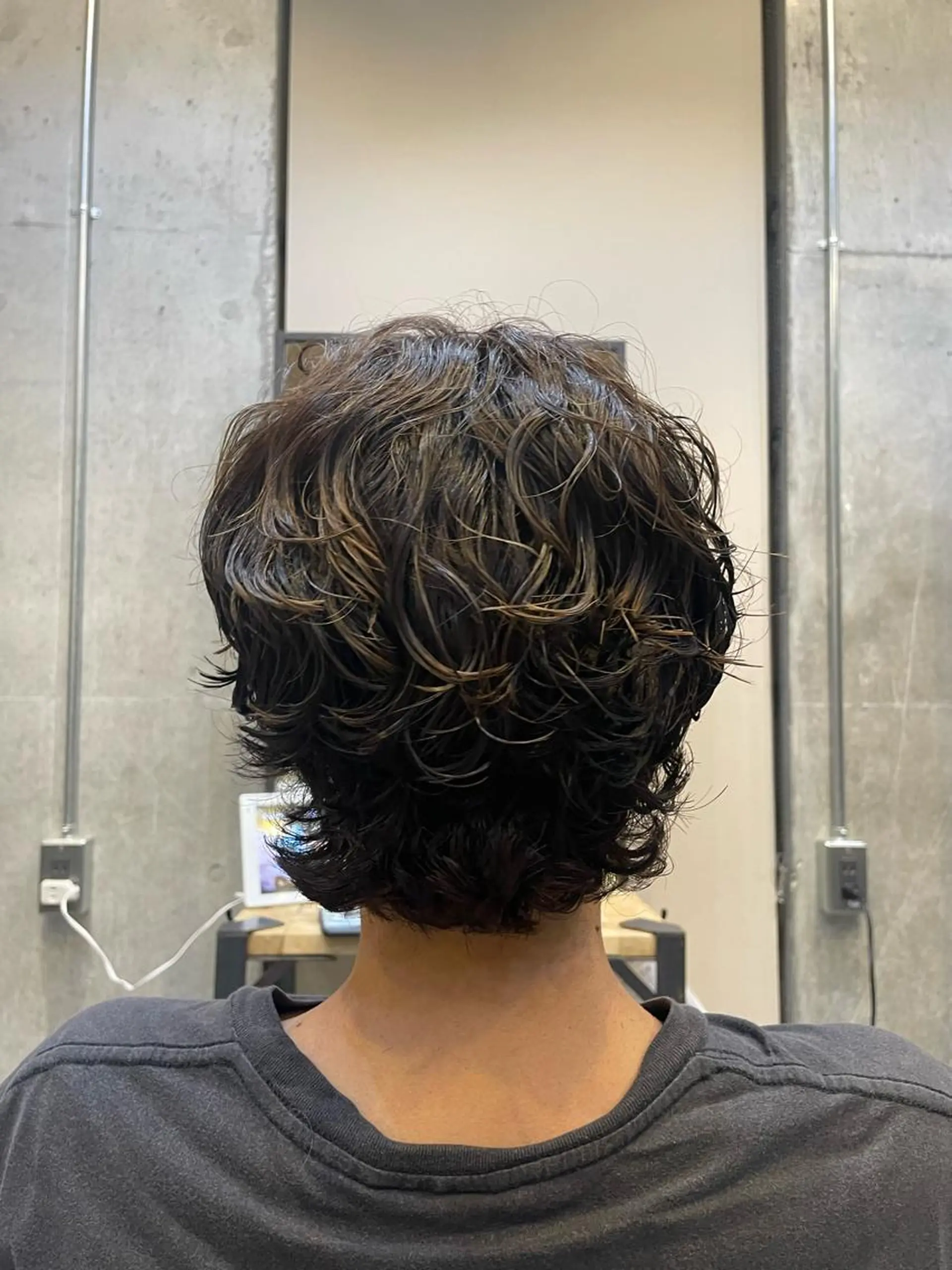 パーマ 樋川 早紀のヘアスタイル