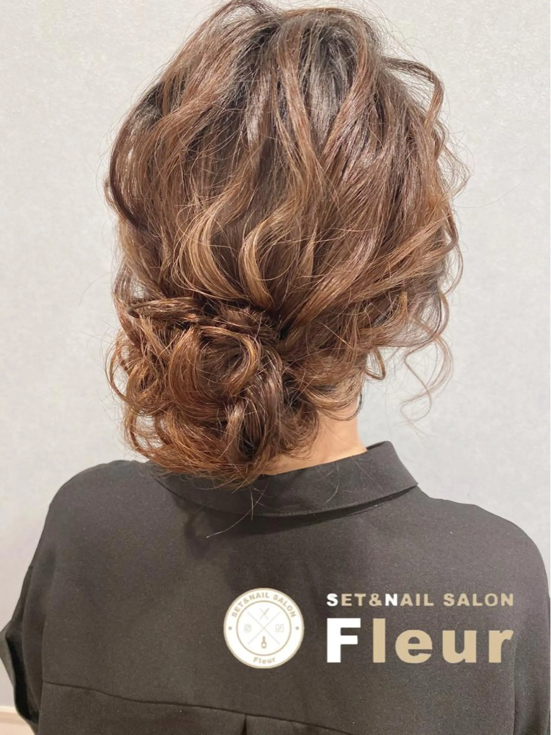 セミロング ヘアアレンジ 大阪/ヘアアレンジ /似合わせset💐のヘアスタイル