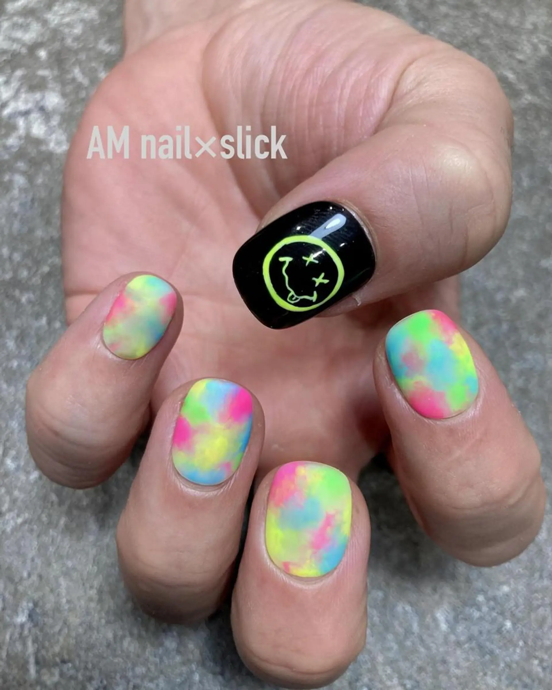 ネイル アートネイル 持ち込み ハンドネイル Am:nail 柏 SUE（スゥ）のネイルデザイン