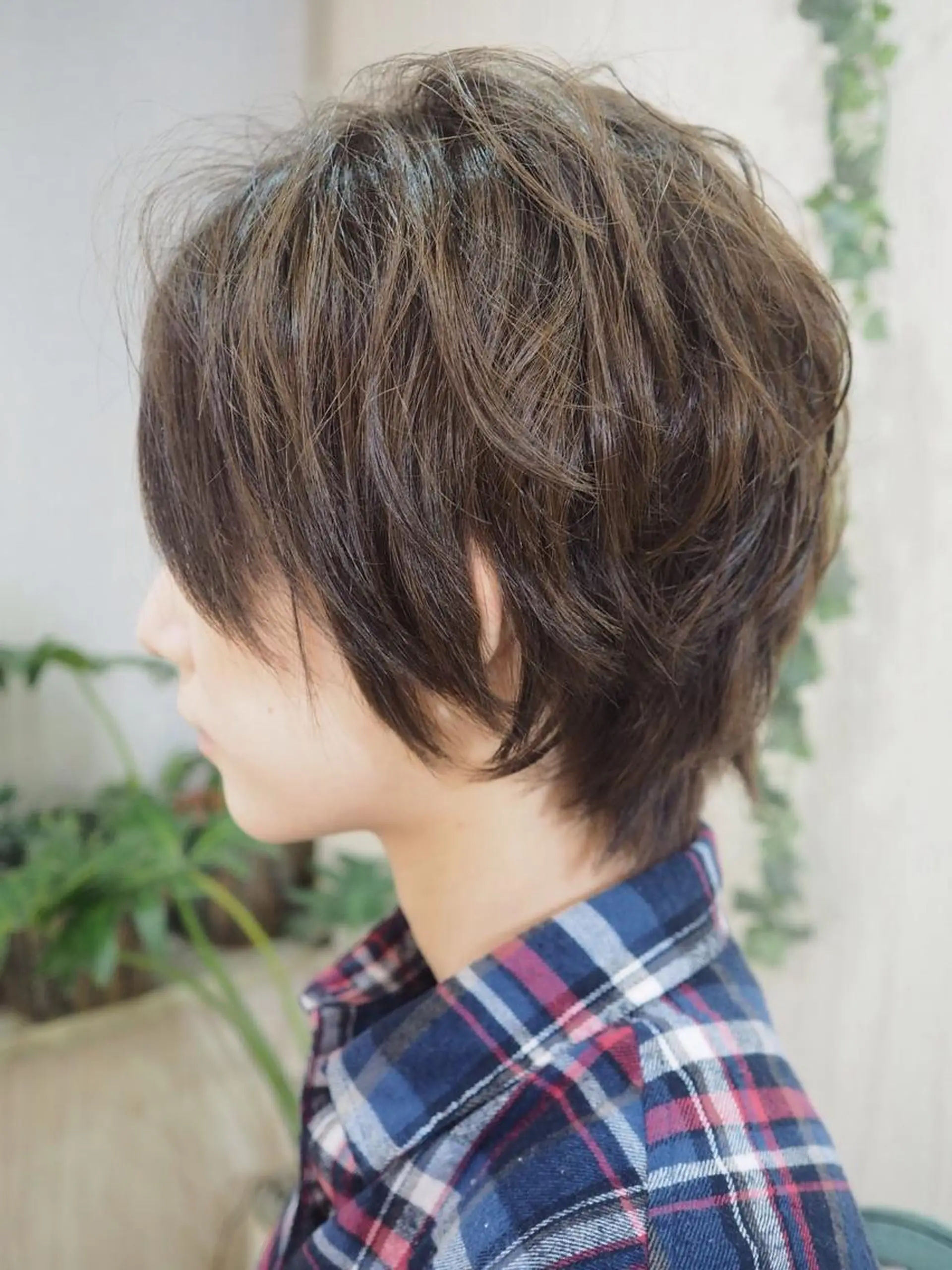 ショート レイヤーカット ウルフカット ウルフレイヤー 【全部無料🙇】 おがわようしんのヘアスタイル