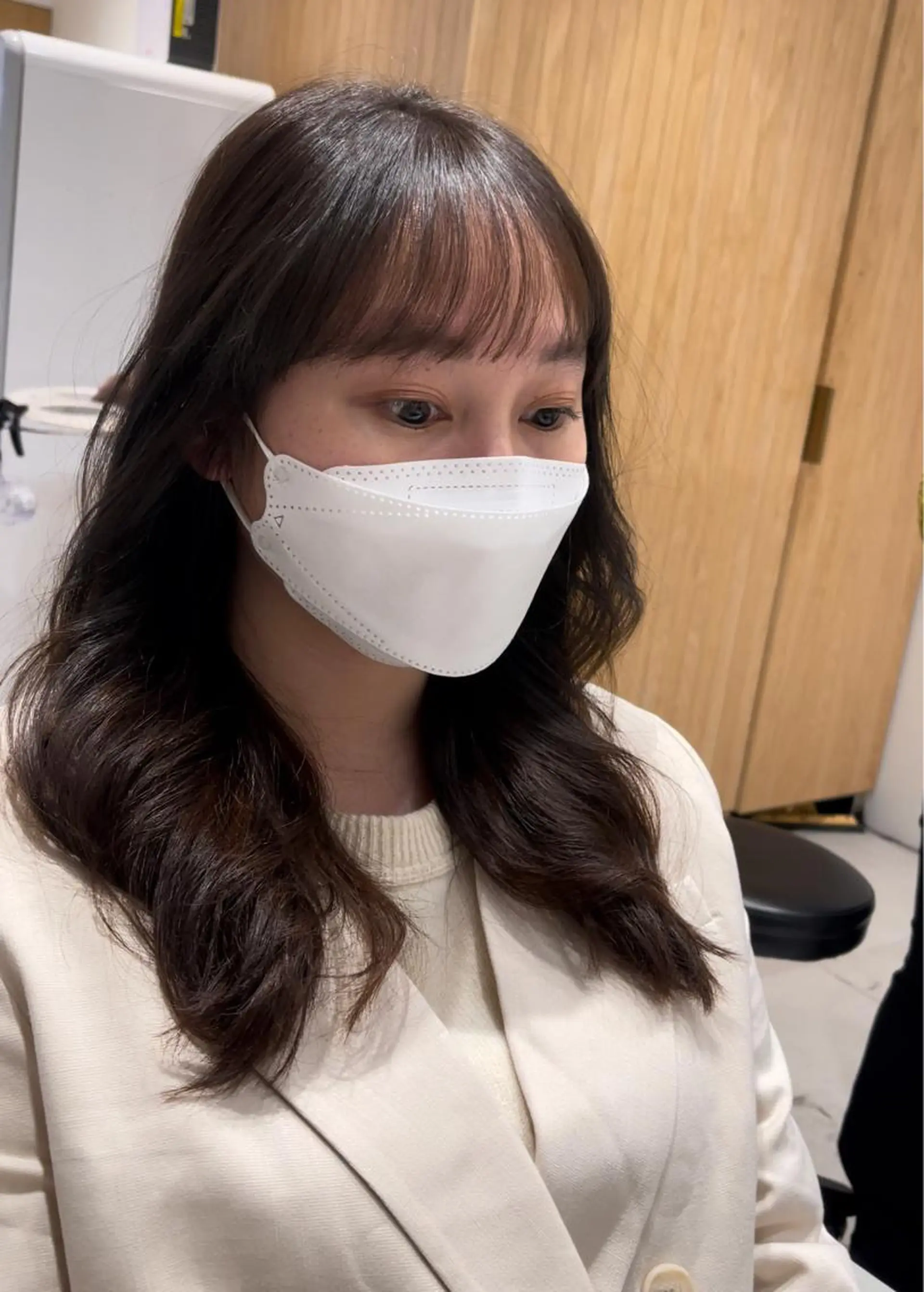 パーマ 顔周り特化/韓国ヘア /レイヤー/吉野幸大のヘアスタイル