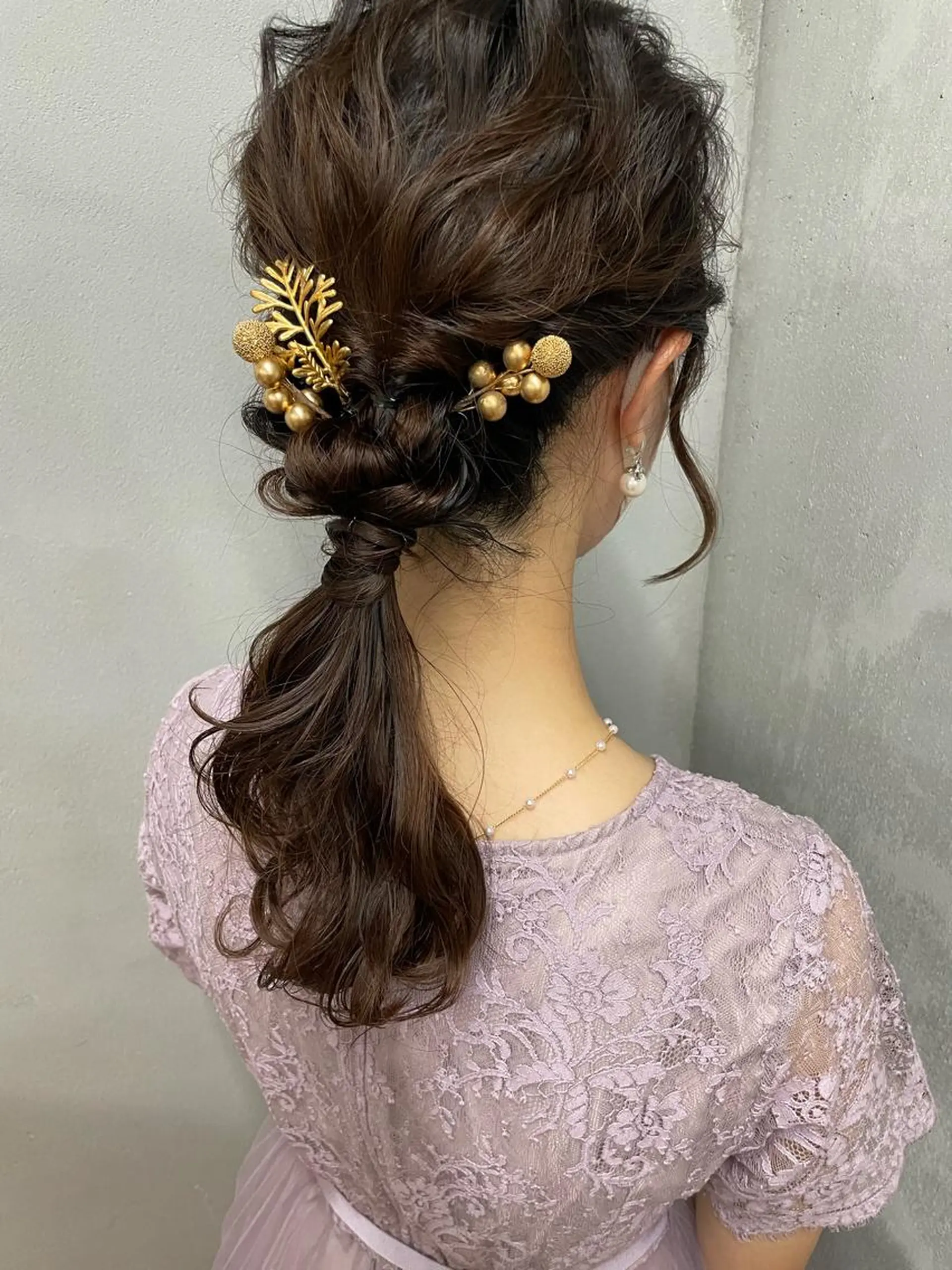 セミロング ヘアアレンジ ポニーテール ヘアセット 女性リピ90%🍨 🩷佐藤みずきのヘアスタイル