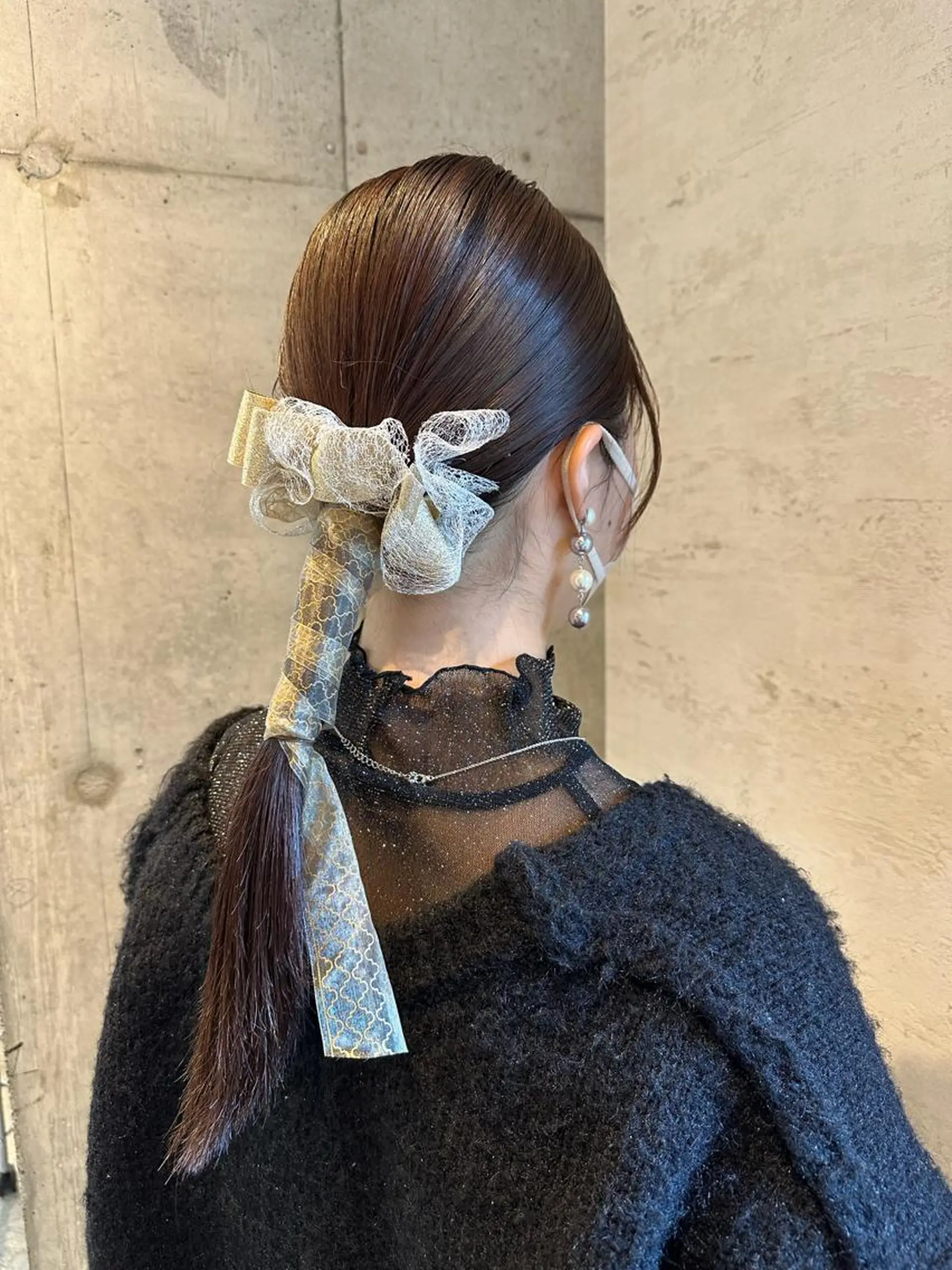 ロング ヘアアレンジ 女性に人気♪ はやしほのかのヘアスタイル