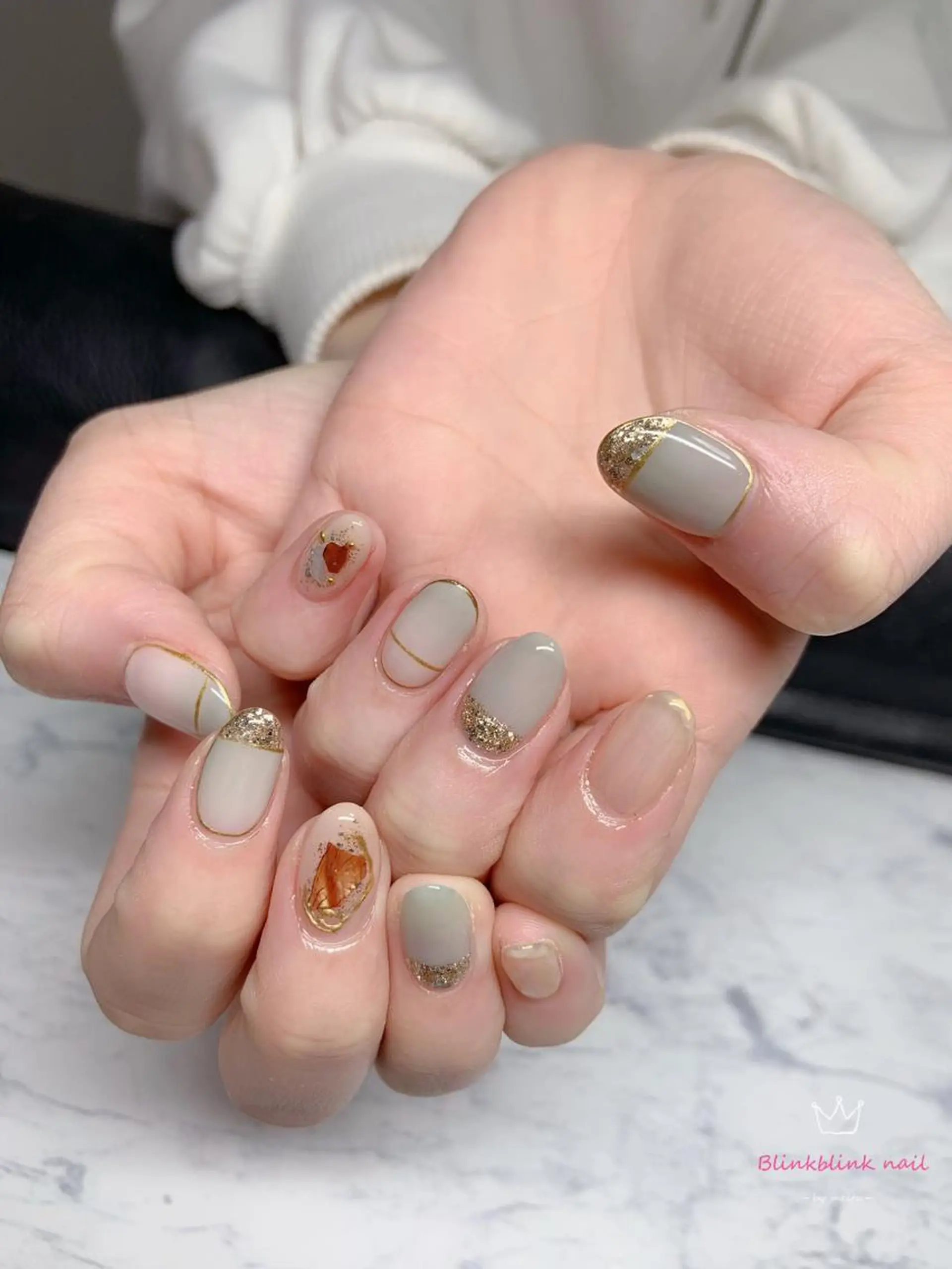 ミディアム ネイル Style Nailのネイルデザイン