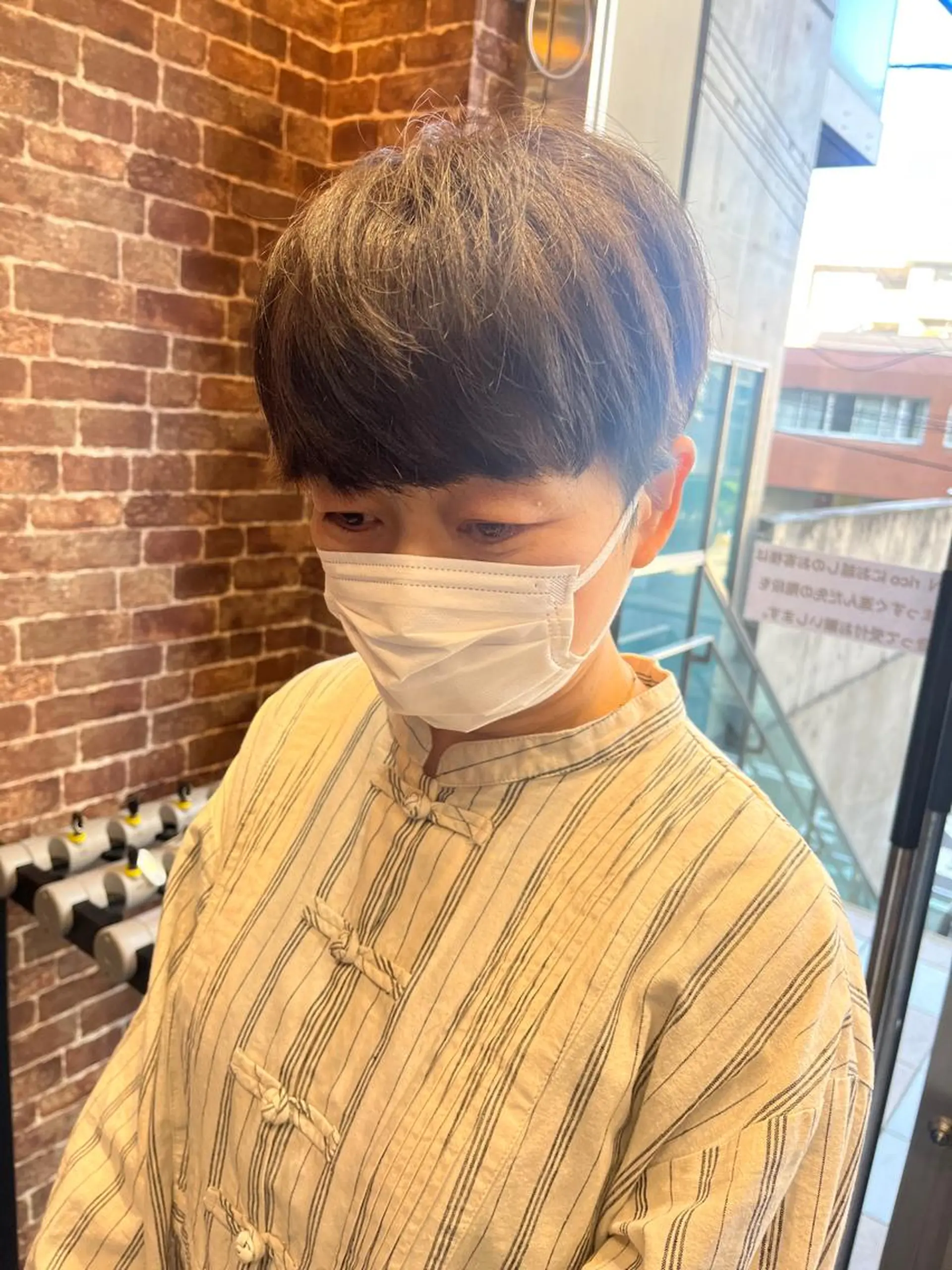 ショート カラー パーマ ヘアアレンジ メンズ キッズ ネイル マツエク・マツパ アイブロウ メンズブリーチ メンズハイライト メンズインナーカラー メンズ韓国風 ブリーチ トリートメント 久木原 ゆりのヘアスタイル