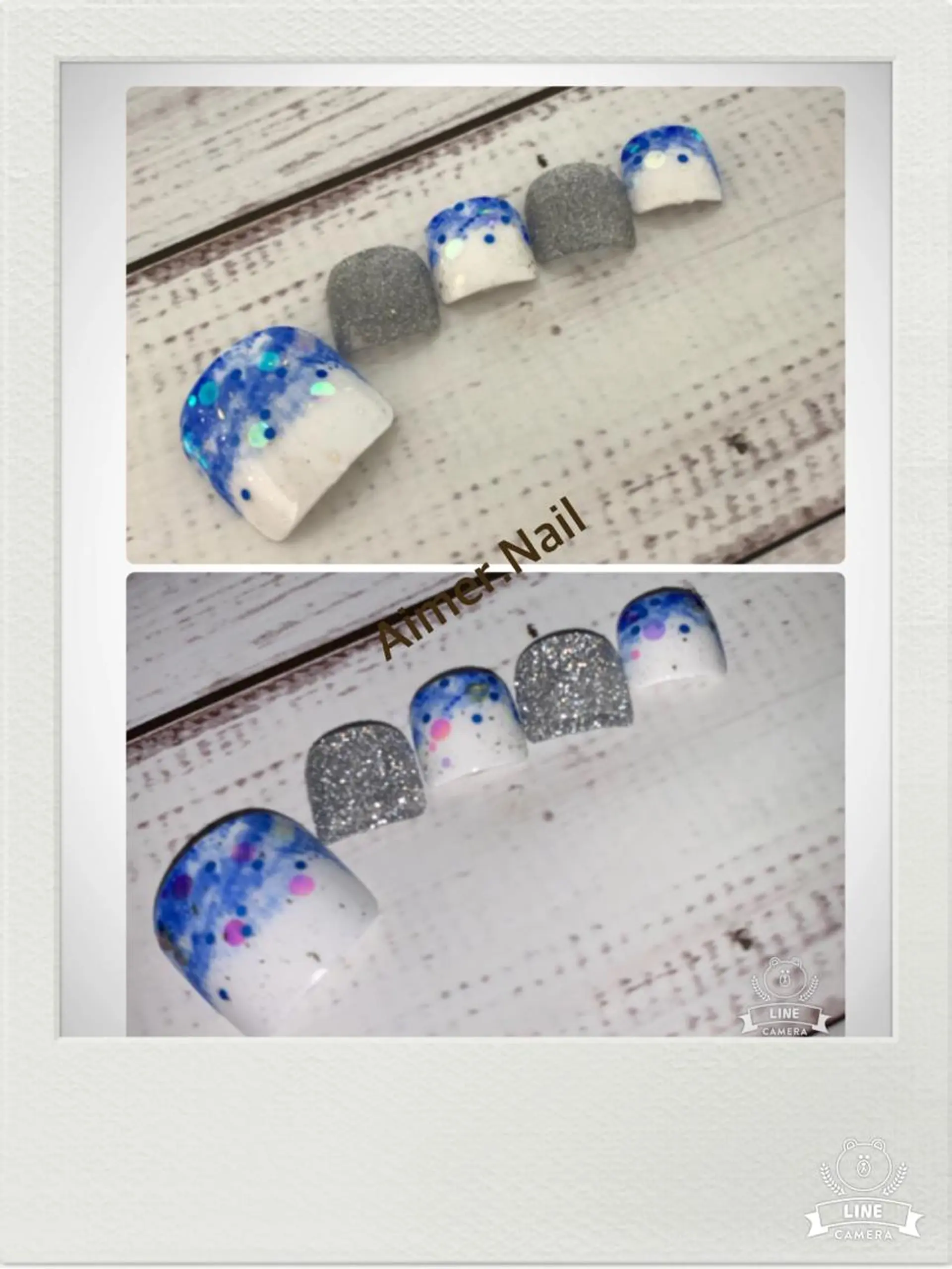 ネイル フラッシュネイル フットネイル フットネイル Aimer. Nailのネイルデザイン