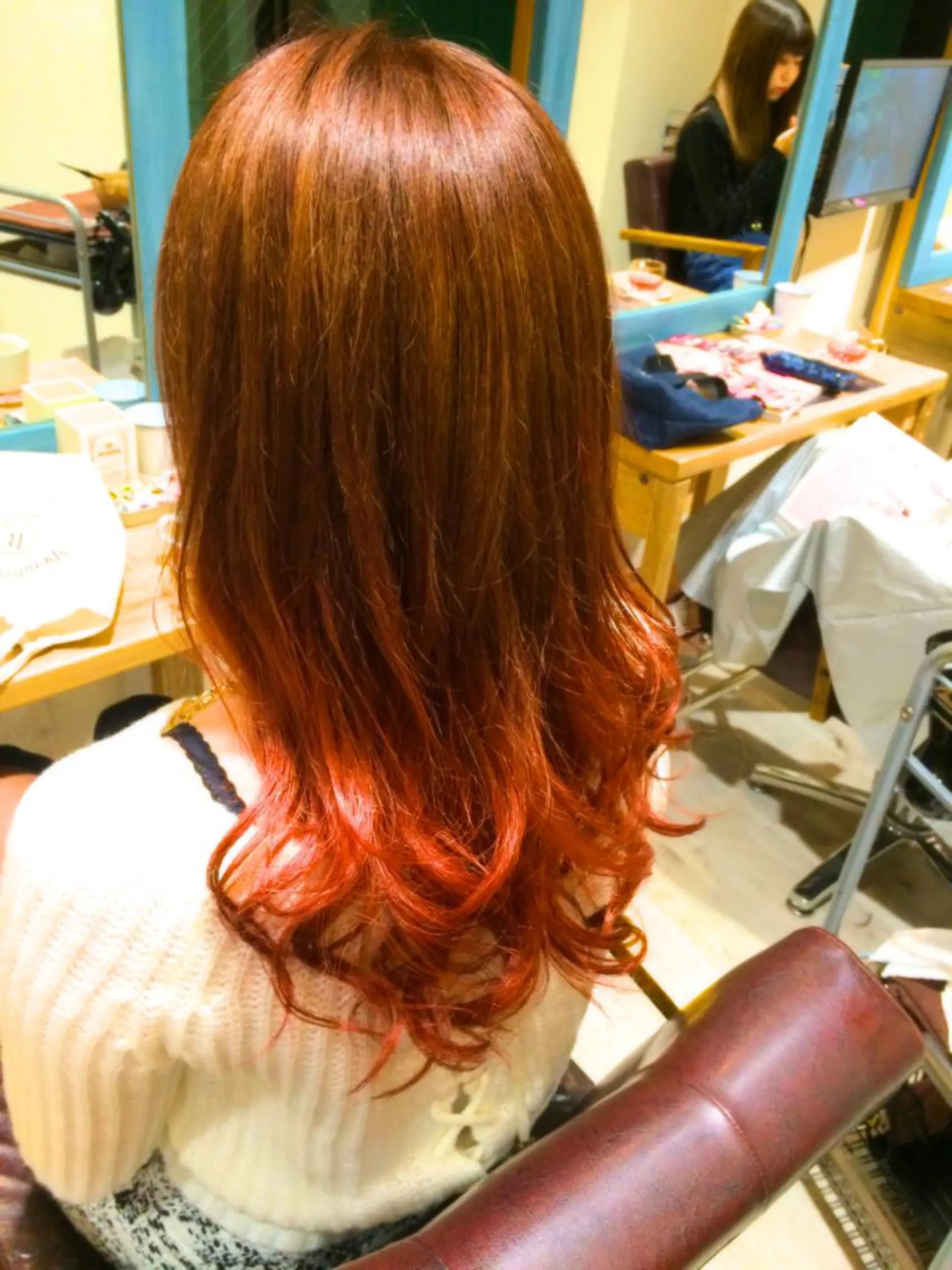 ショート ミディアム セミロング ロング カラー パーマ ヘアアレンジ グラデーションカラー レッドカラー ヘアカラー バレイヤージュ/ 髪質改善/渡邉悟🌱のヘアスタイル