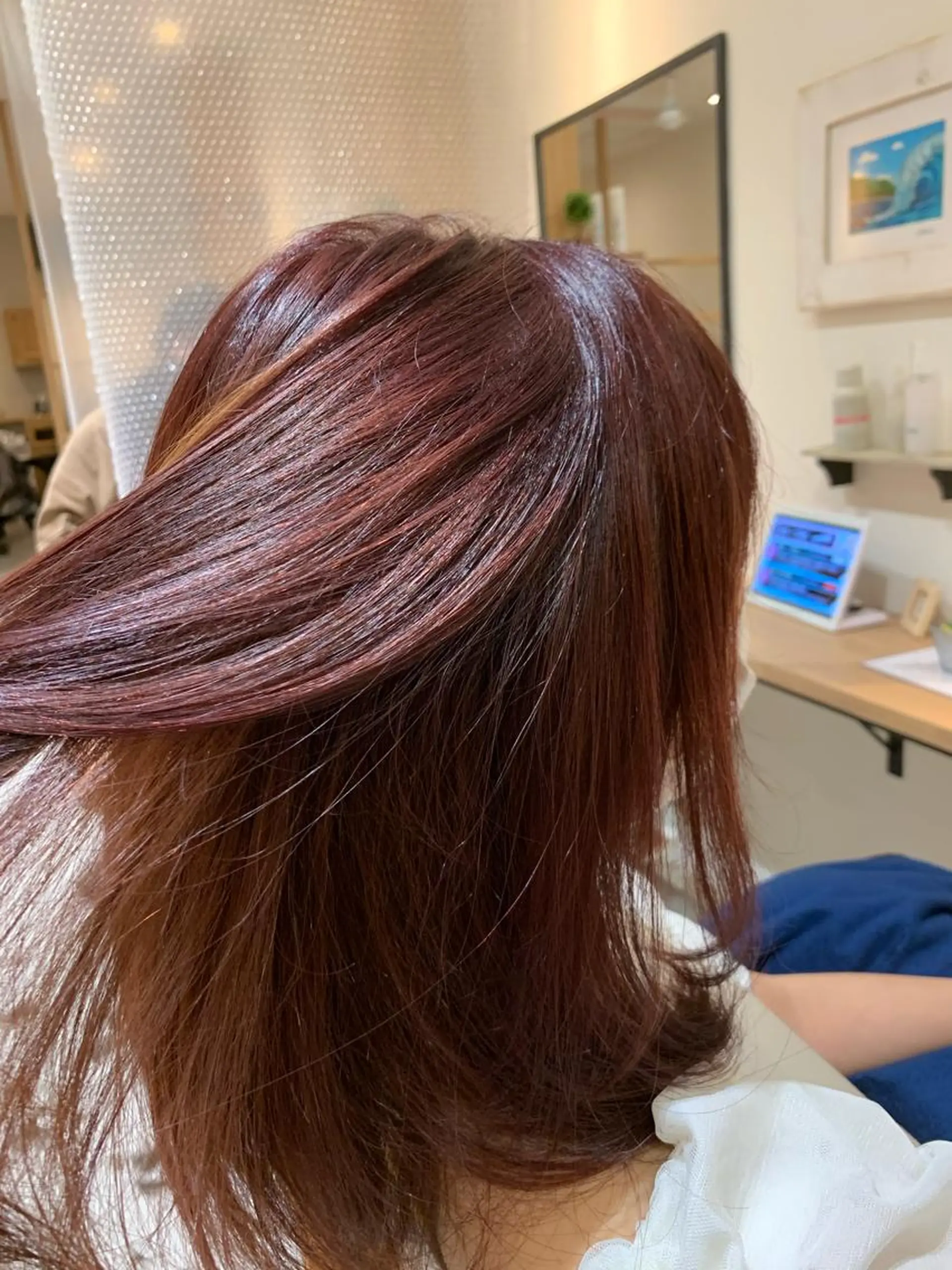 ミディアム カラー オーナースタイリスト 宗正淳志のヘアスタイル