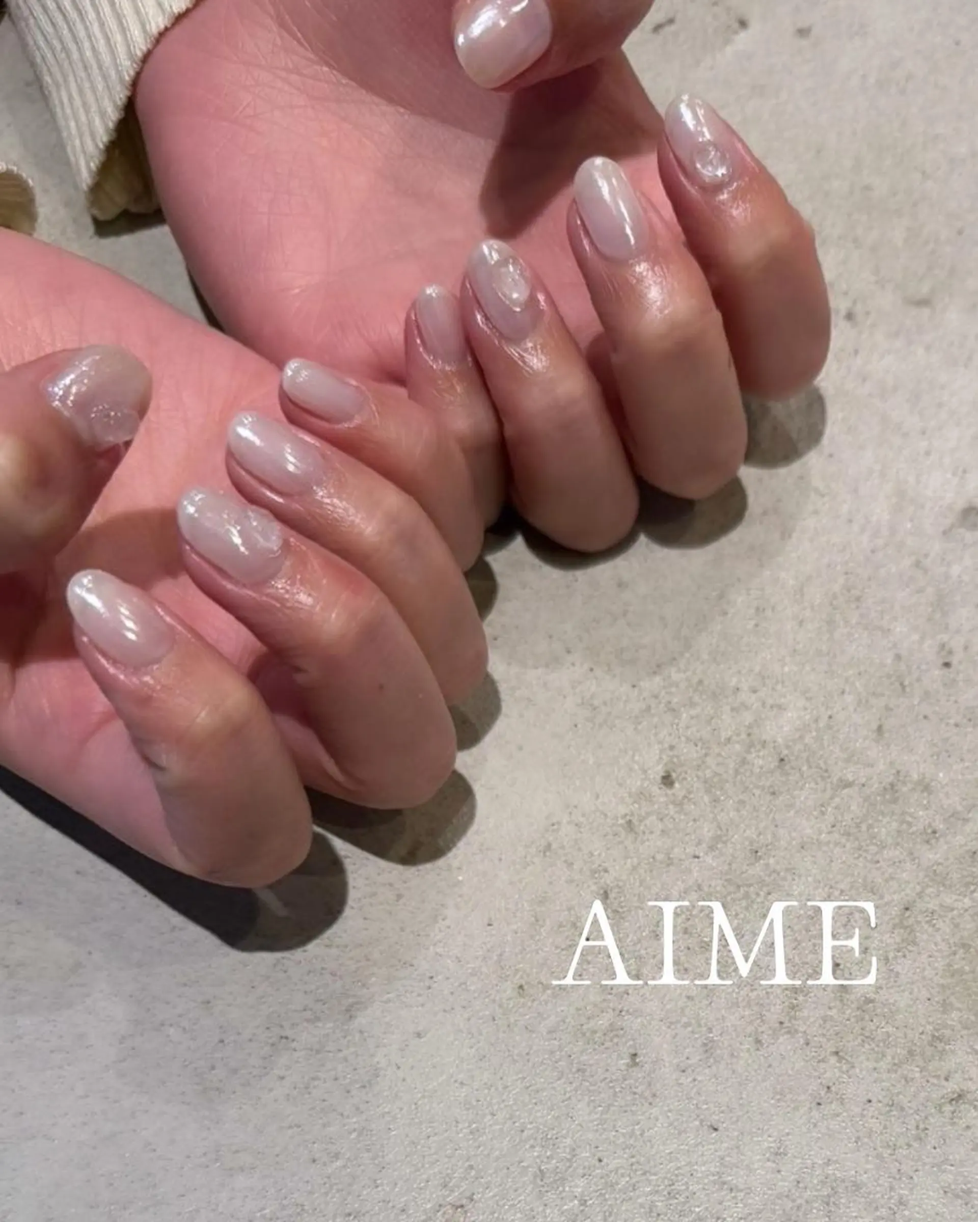 ネイル アートネイル ハンドネイル AIME （momo）のネイルデザイン