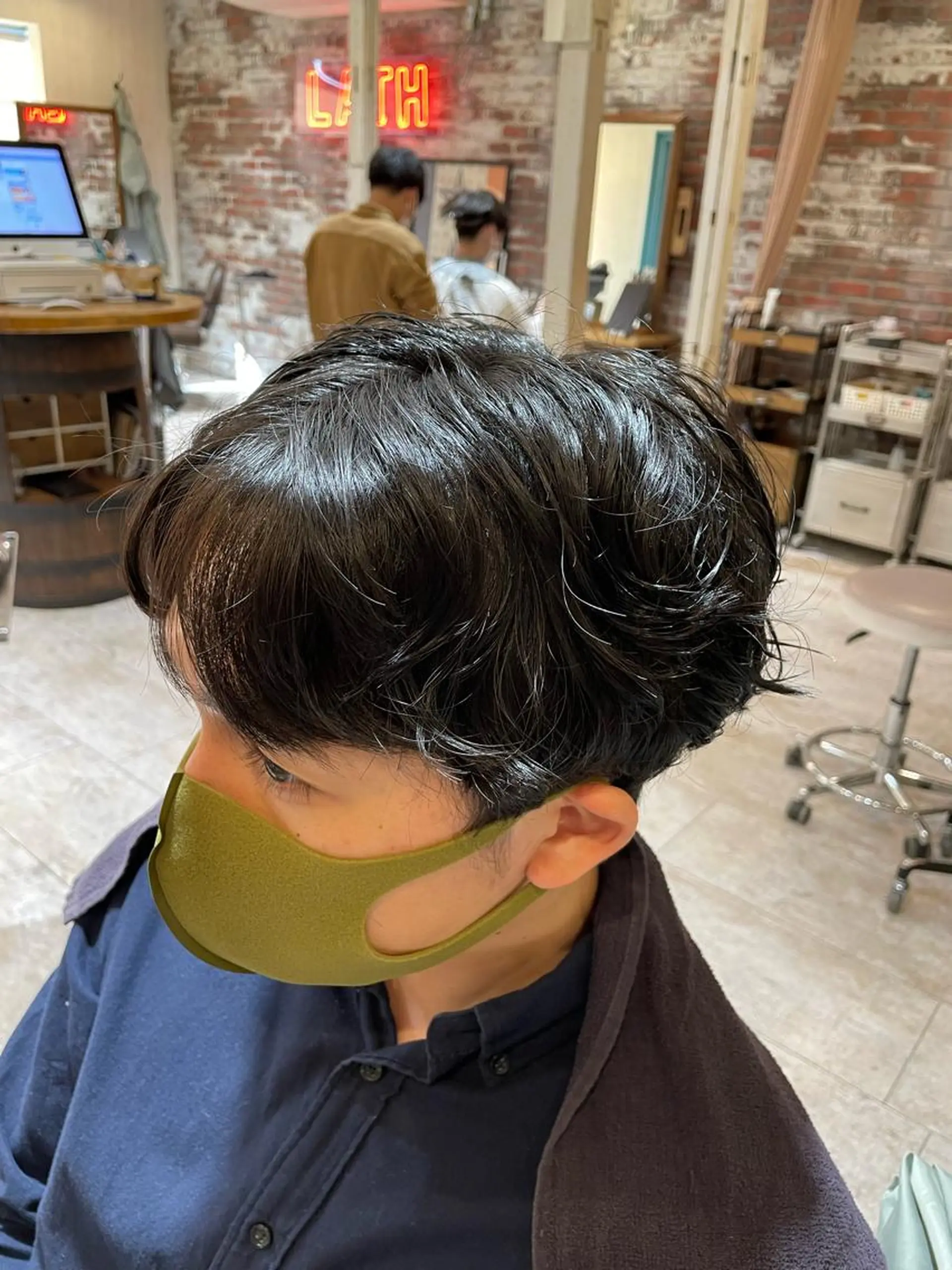 パーマ メンズ OAK中目黒 Kazukiのヘアスタイル